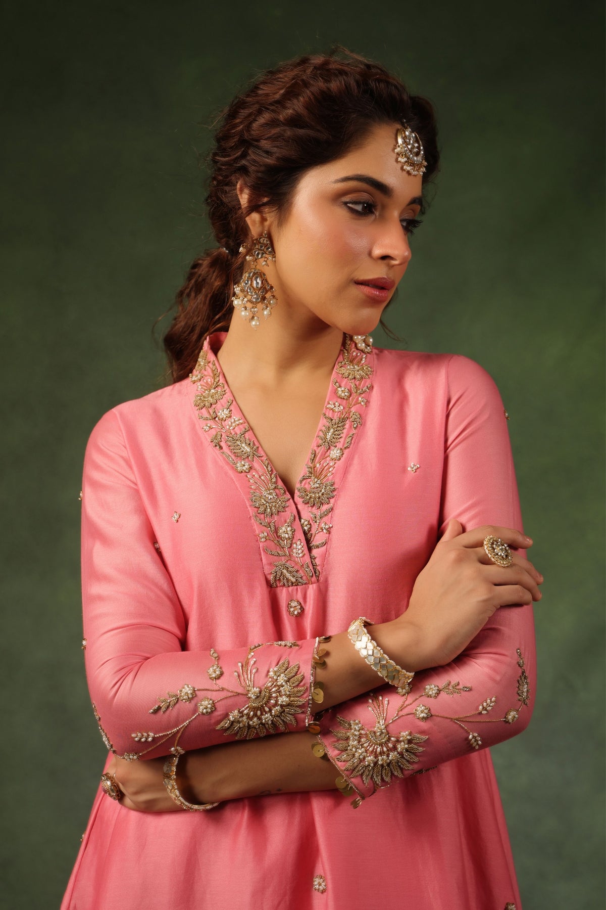 Pakeezah Phool Kurta Set