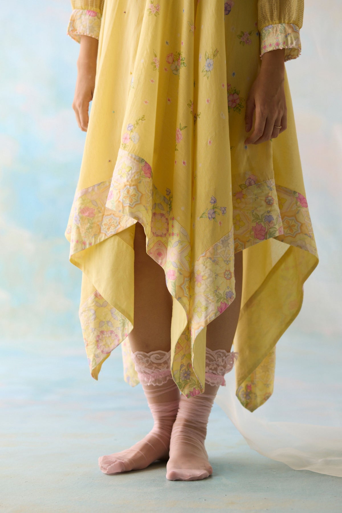 Citrine Flowy Dress