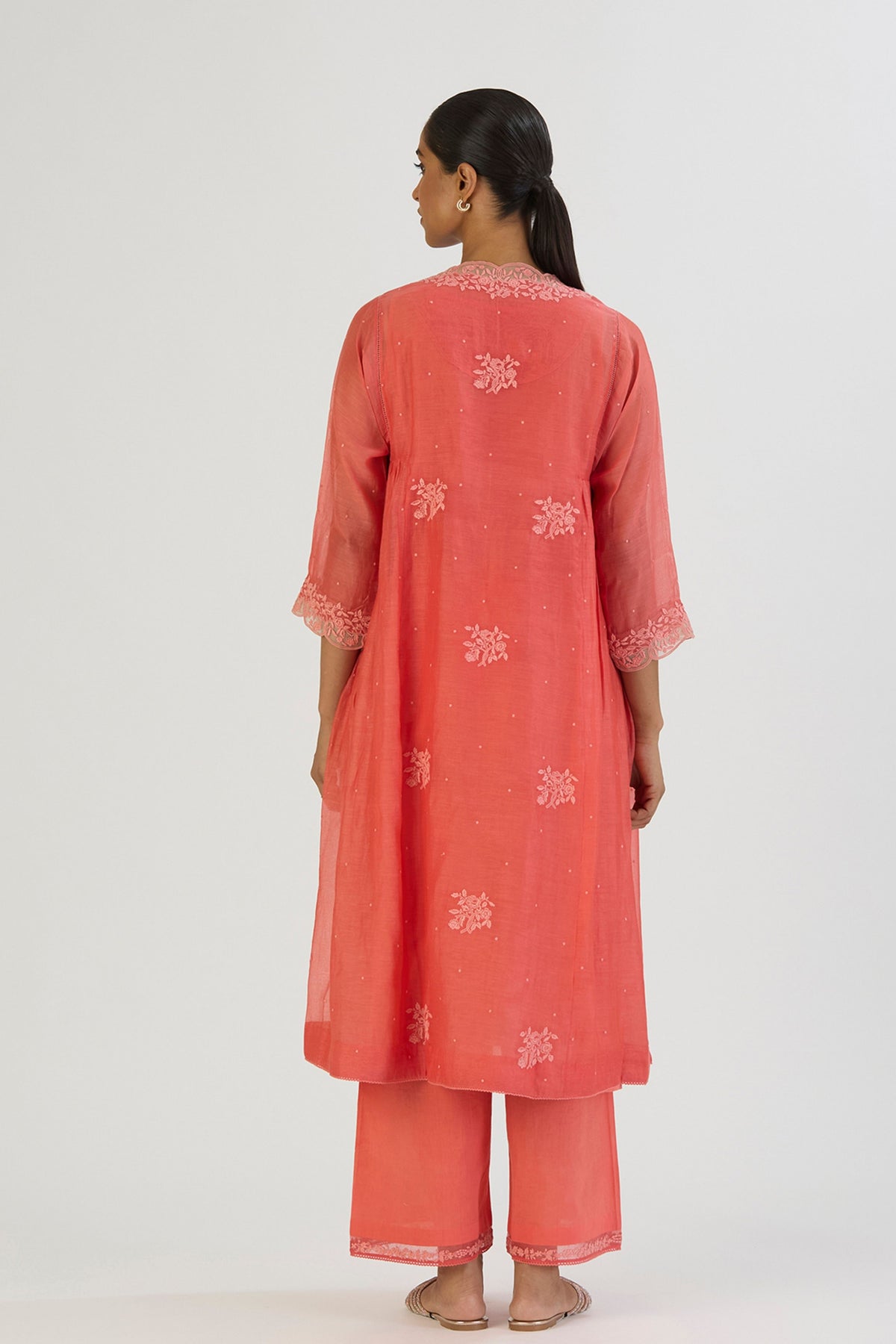 Pink Jamini Kurta and Pant