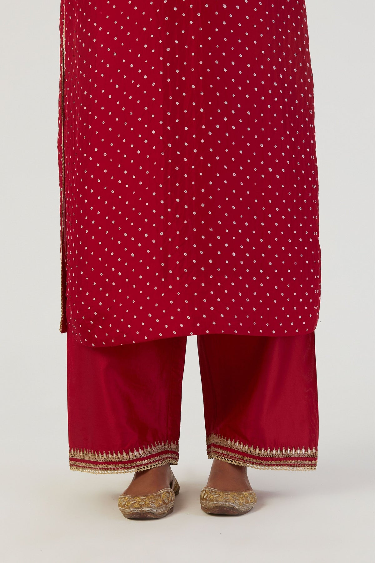 Purva Red Kurta and Pants