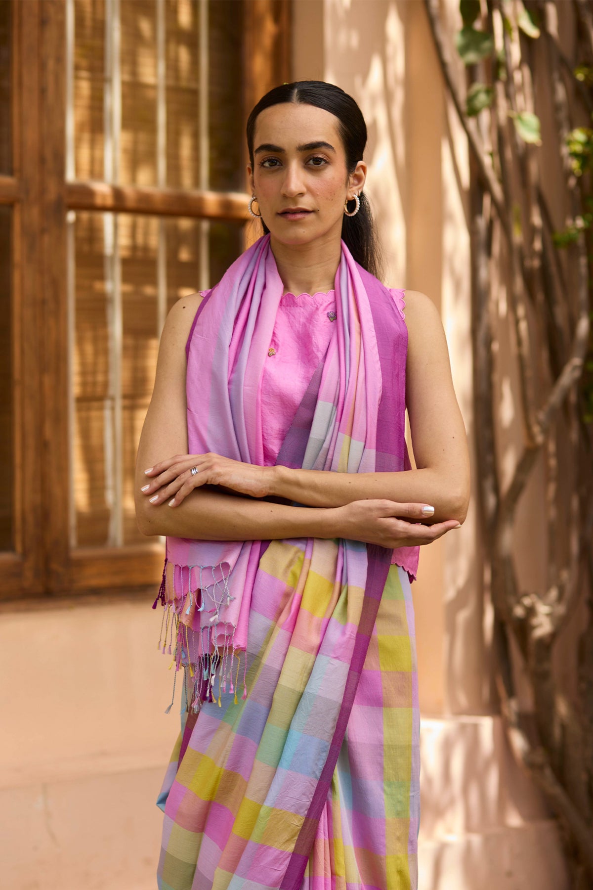 Echoes of Dawn Saree