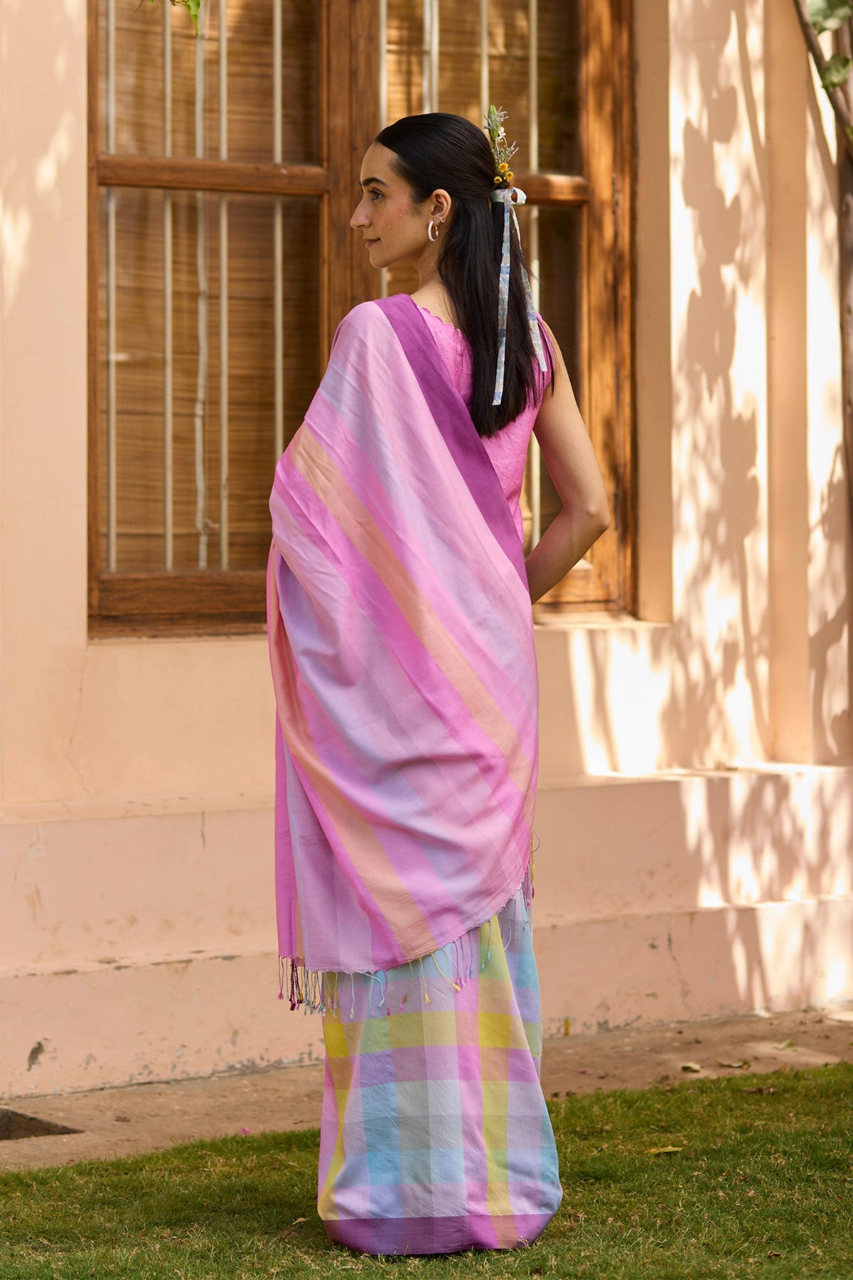 Echoes of Dawn Saree