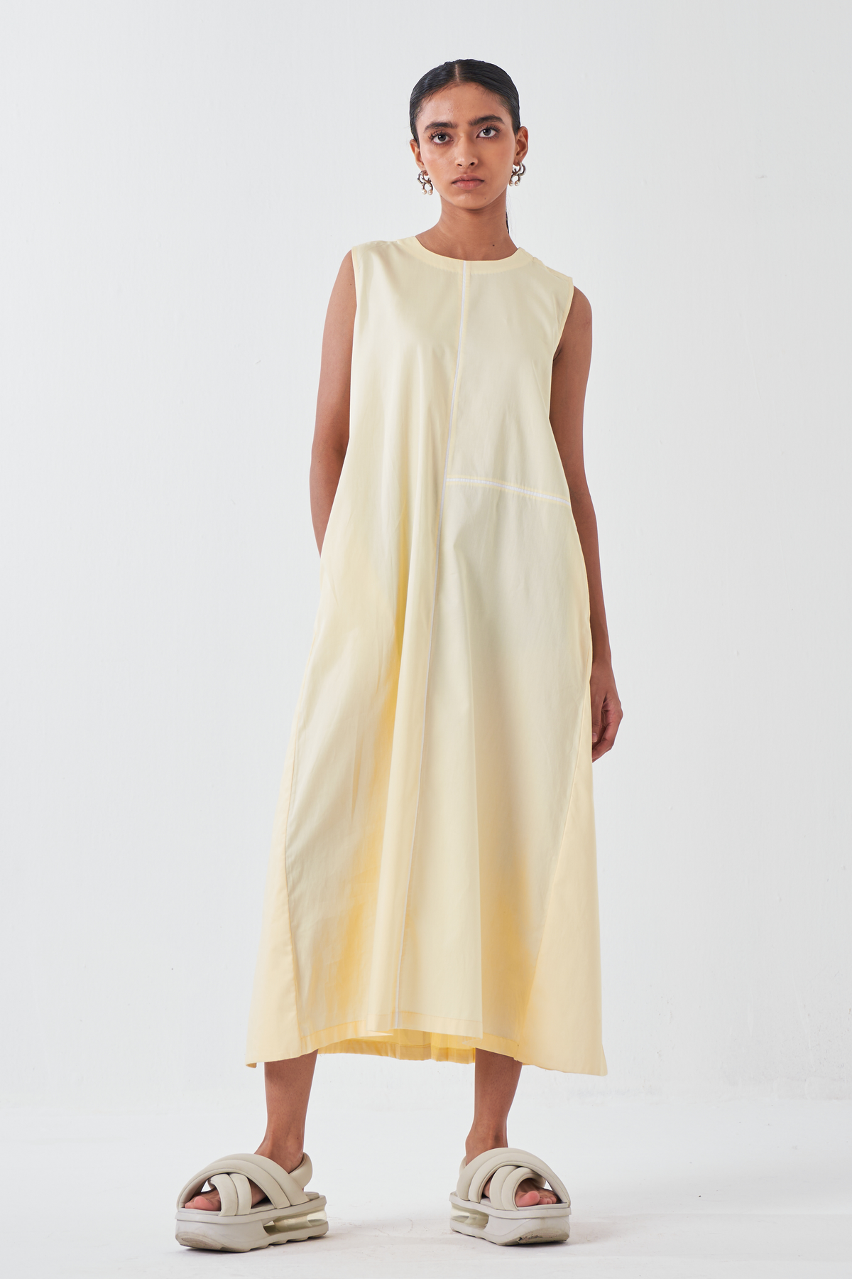 Butter Back Pleat Dress