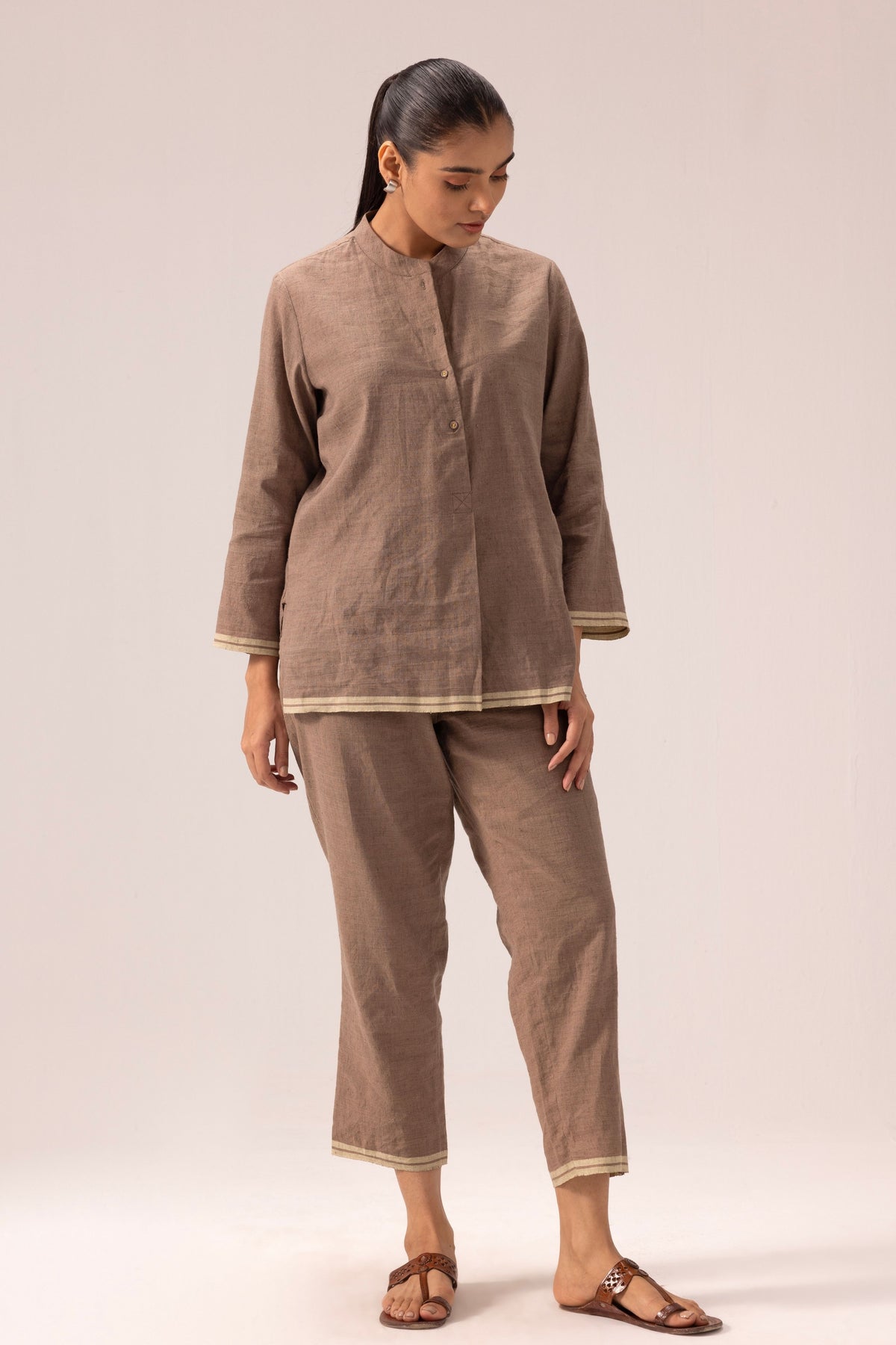 Aparna Brown Co-ord Set