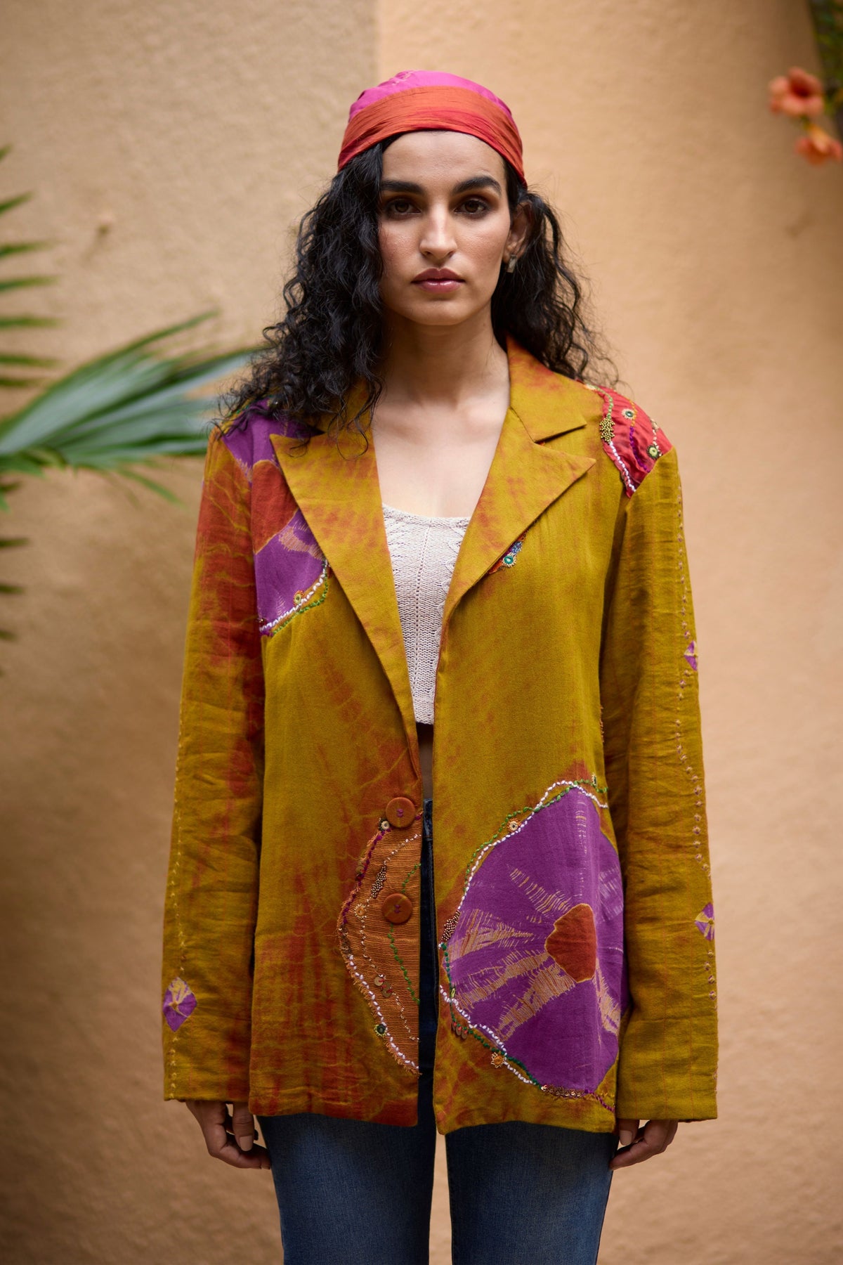 Badhni and Hand Embroidered Jacket