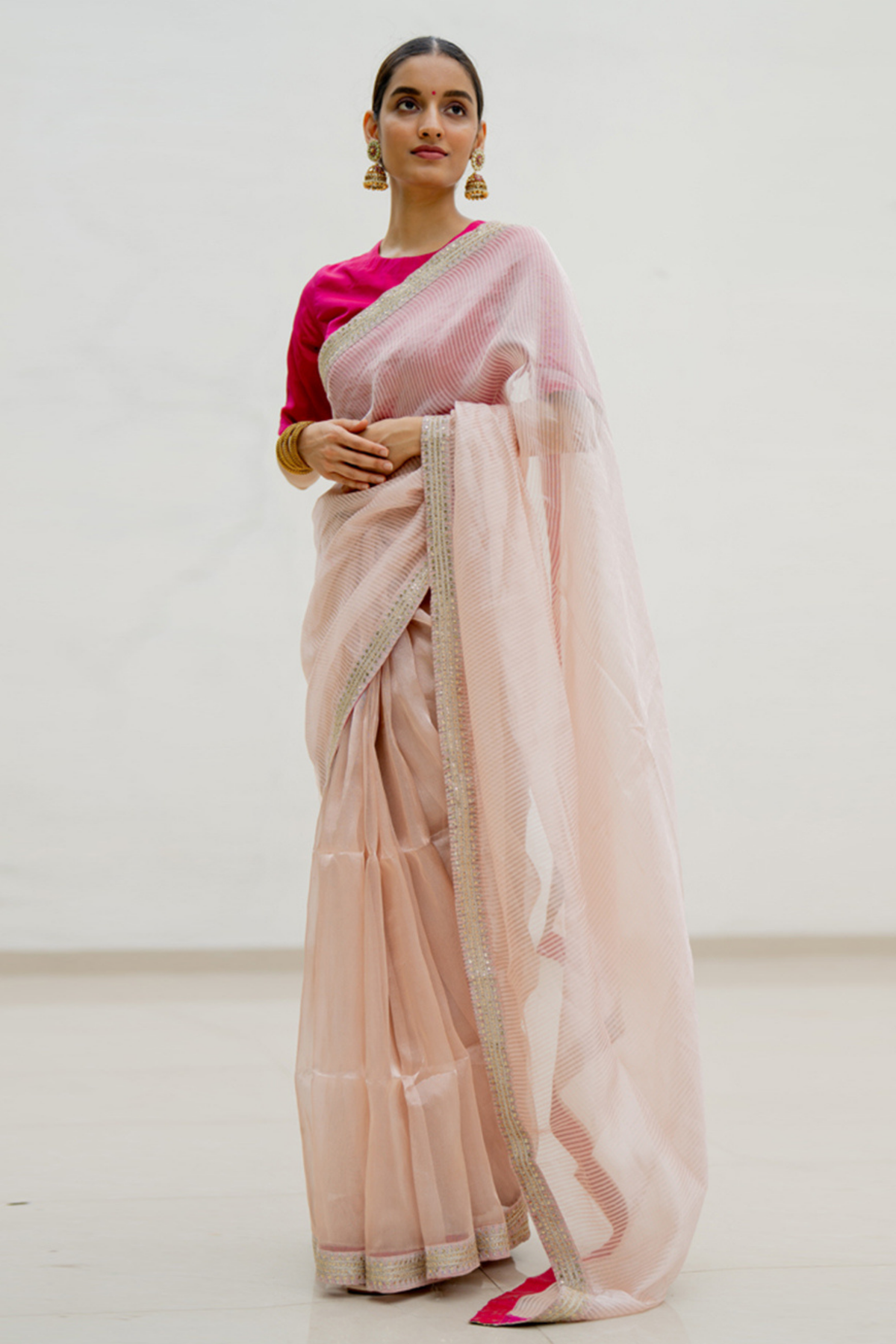 Roshini Tissue Saree Set