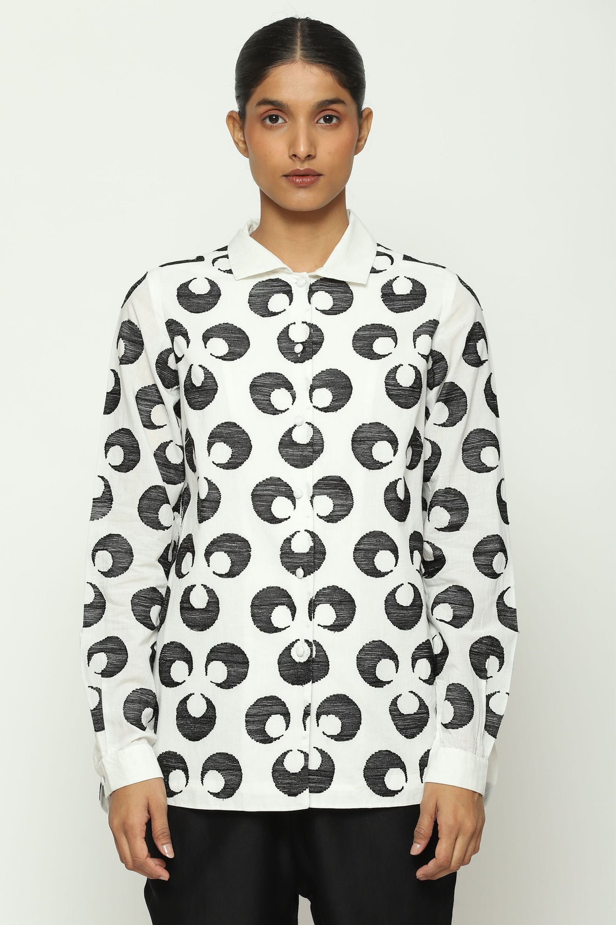 Ottoman Moon Motifs Shirt