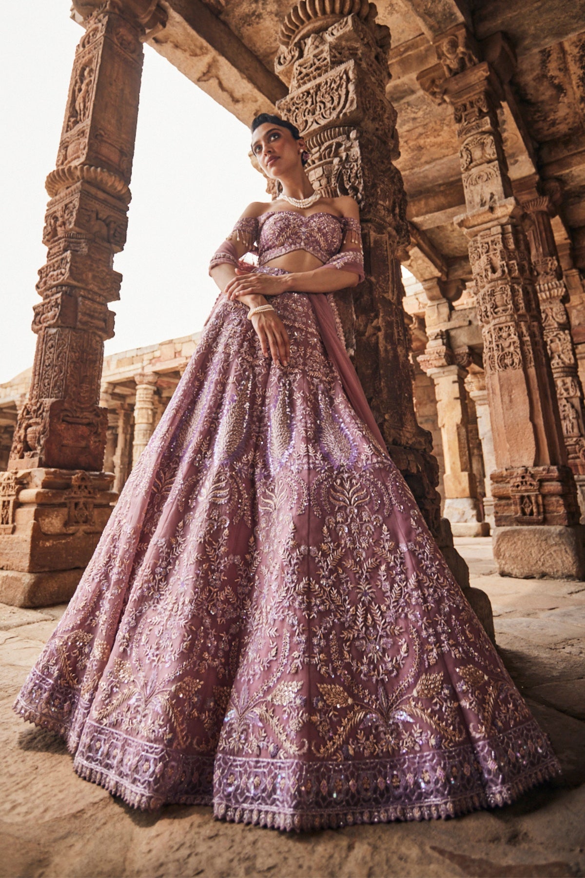 Fialova Lehenga Set