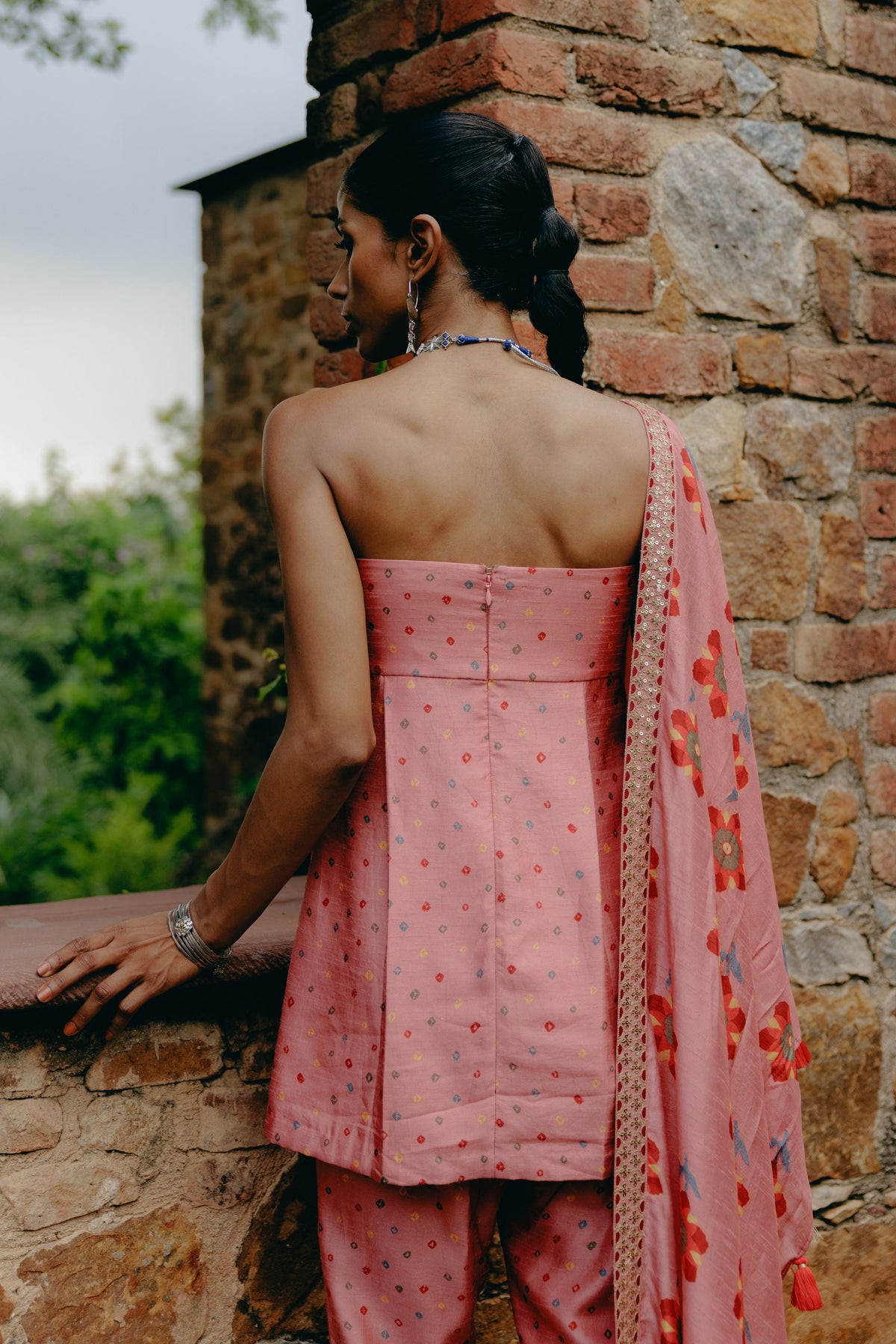 Dusty Rose Tunic Set