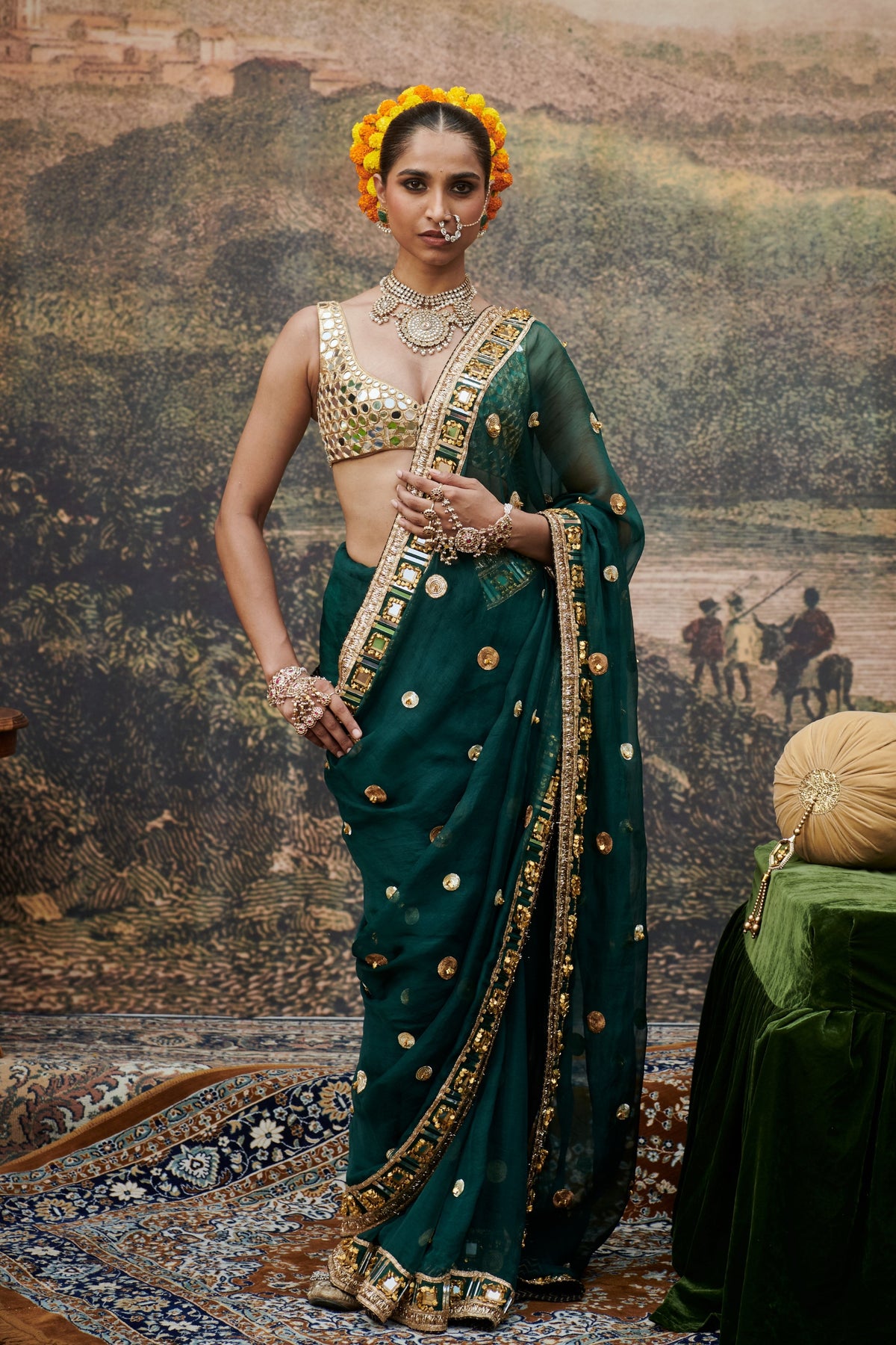 Pallavita Saree Set