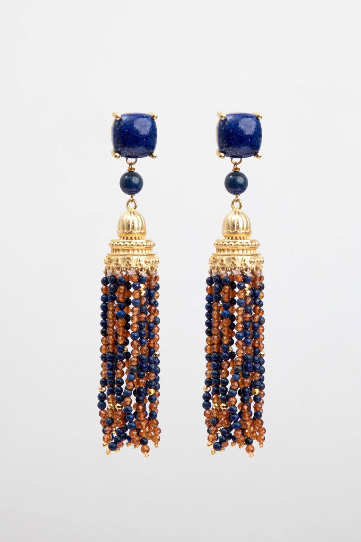 Lapis Temple Of Inspiration Earrings