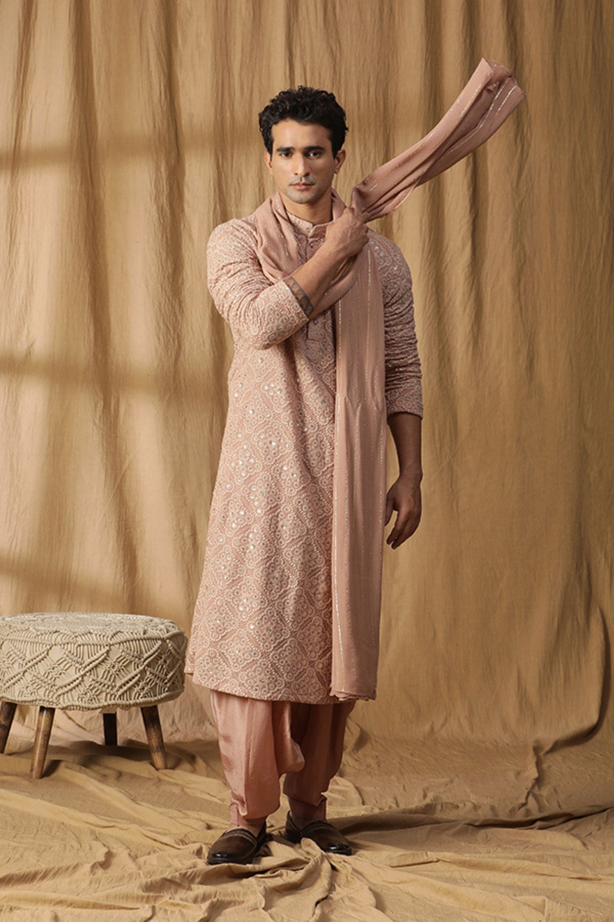 Lakhnavi Kurta Salwar Set