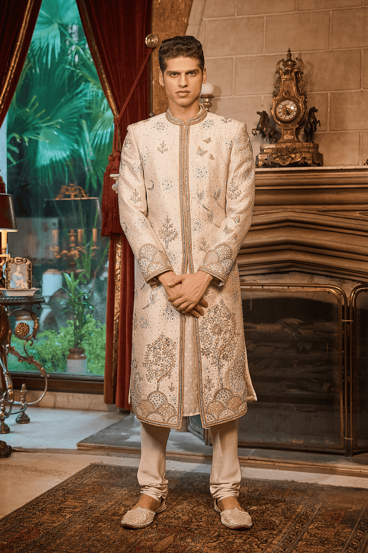 Aurum Tree of Life Sherwani Set