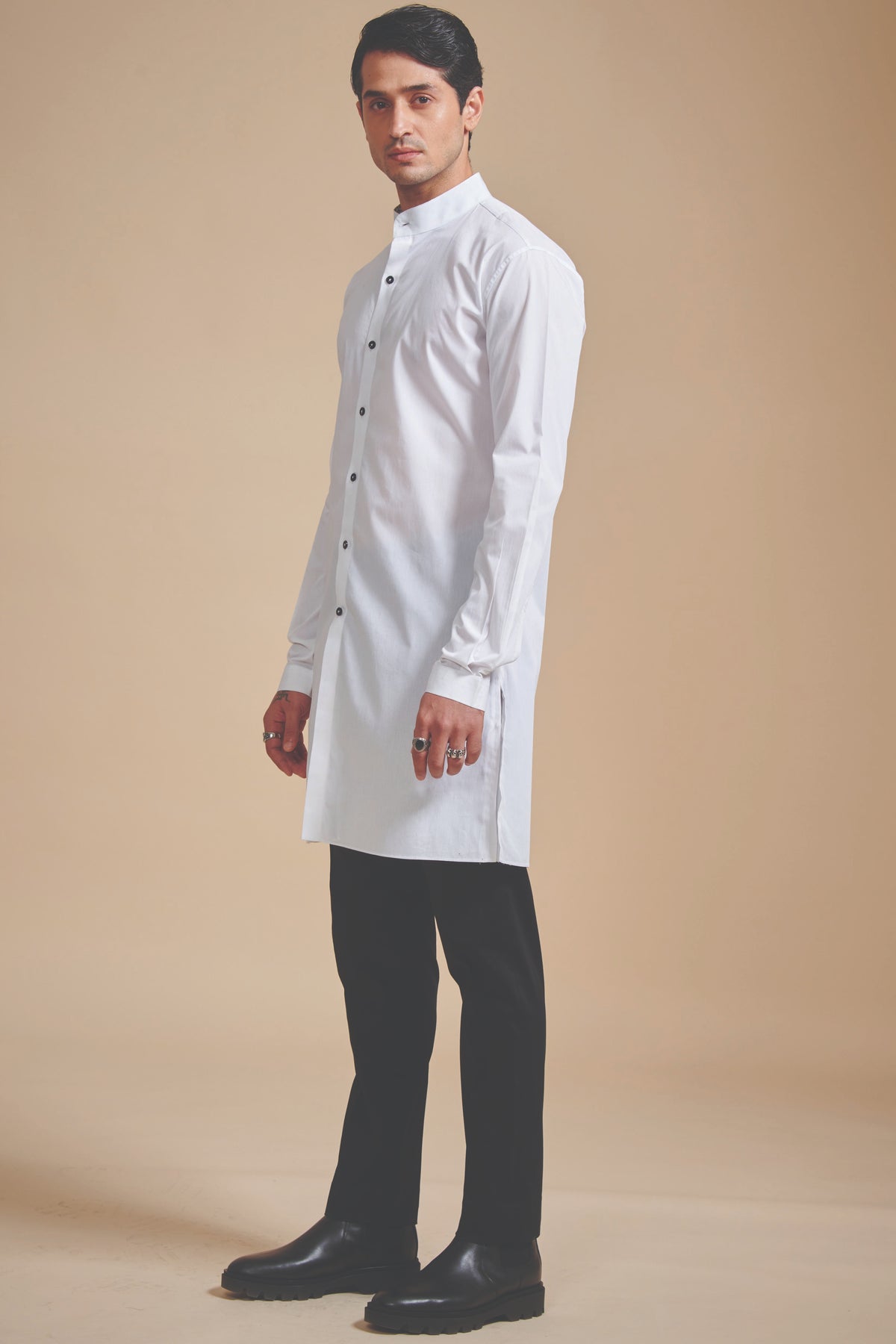 The Front Open Shirt Kurta