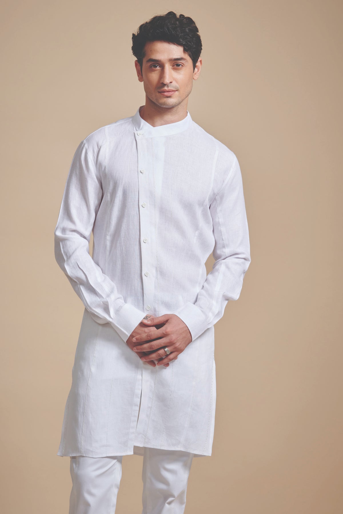 The Crossover Placket Shirt Kurta