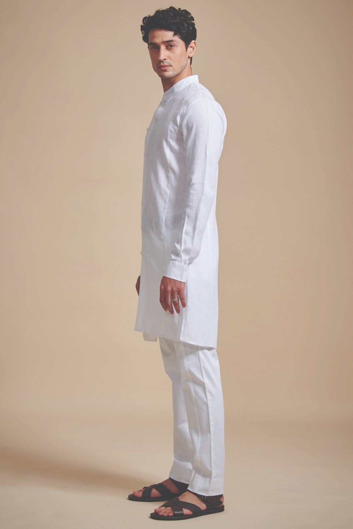 The Crossover Placket Shirt Kurta