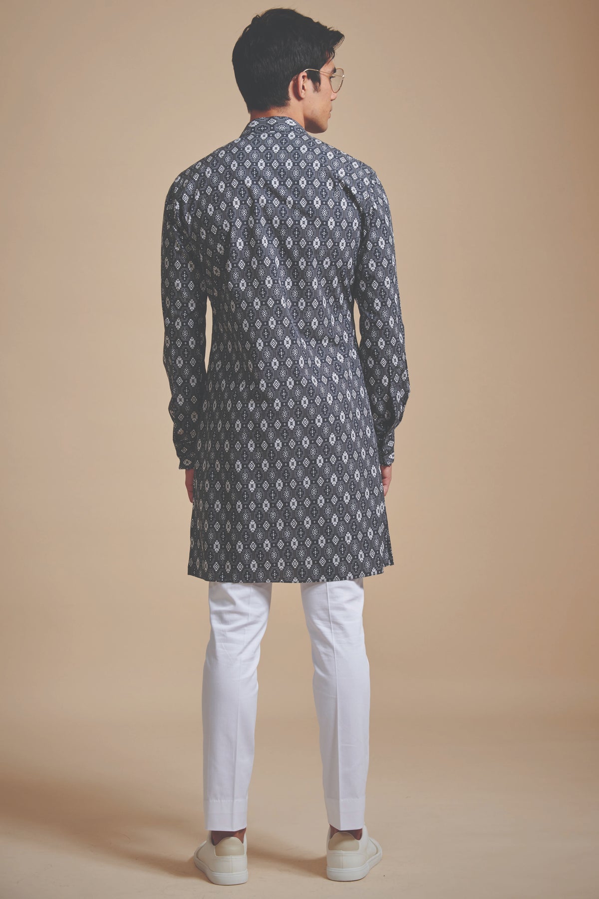 The Geomteric Printed Kurta