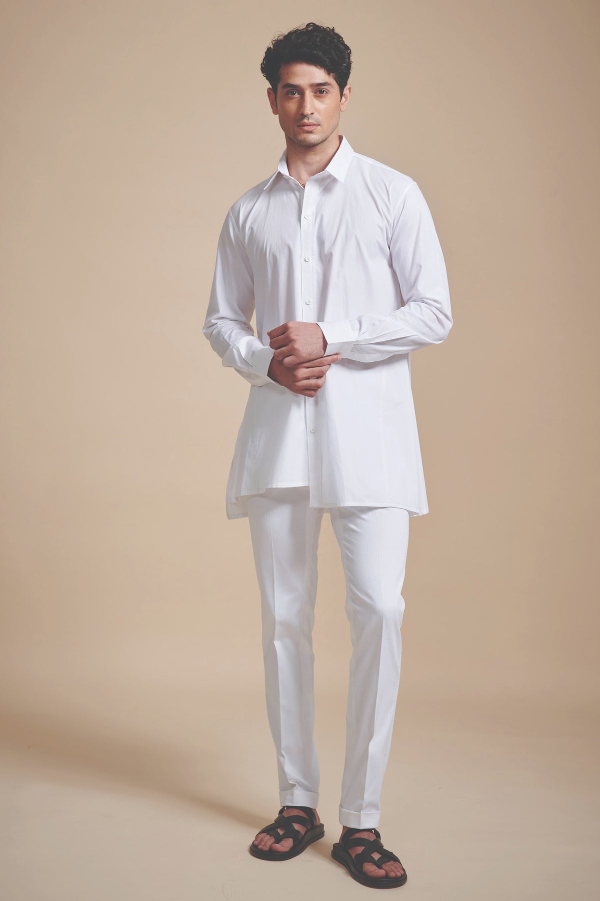 The Stylised Shirt Kurta Irregular