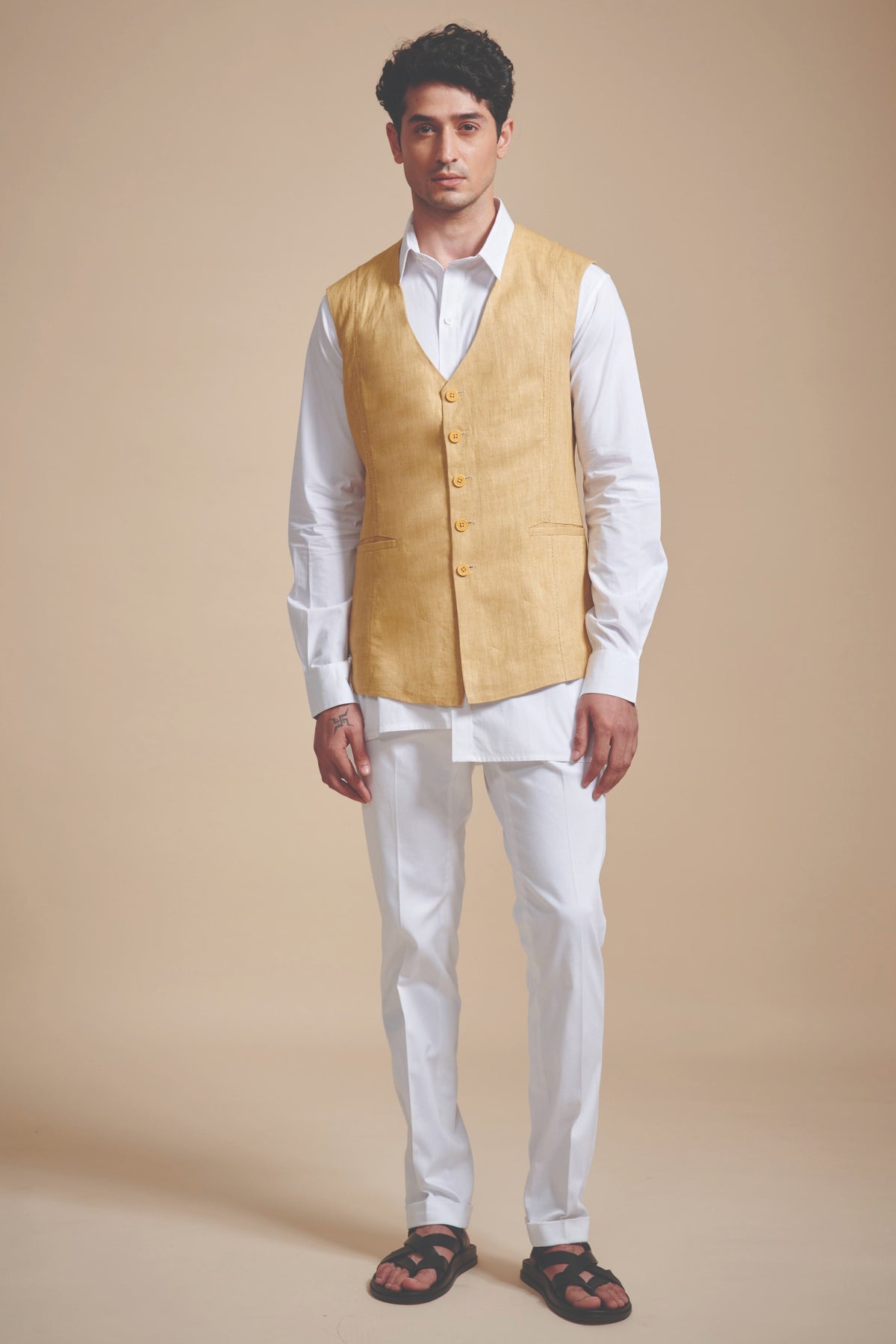 The V Neck Short Waistcoat