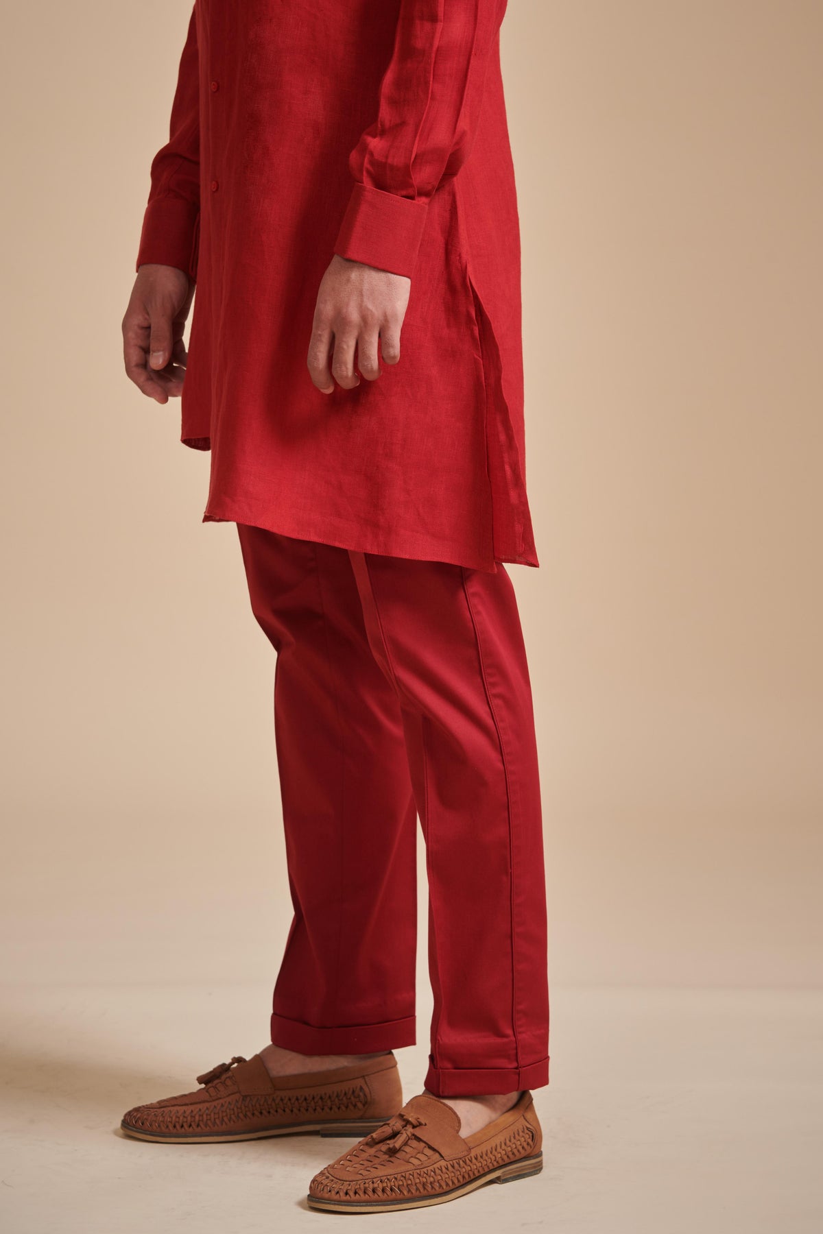 The Pintucked Yoke Short Kurta