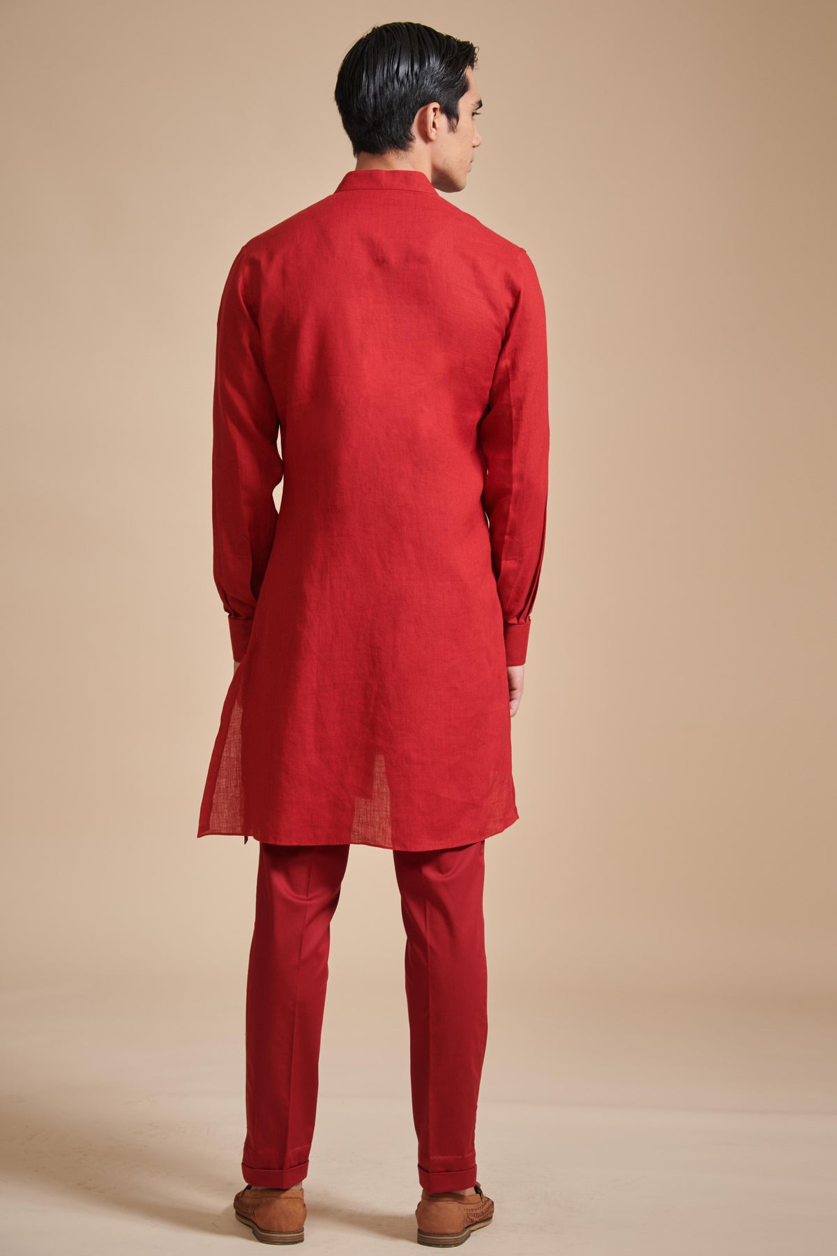 The Pintucked Yoke Short Kurta