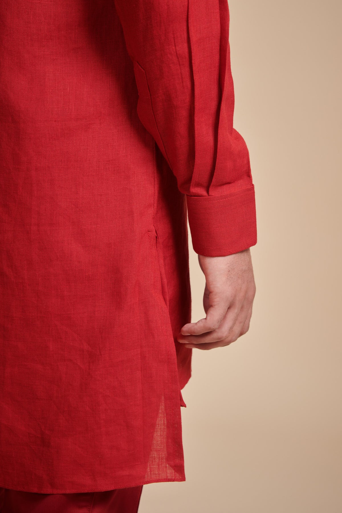 The Pintucked Yoke Short Kurta