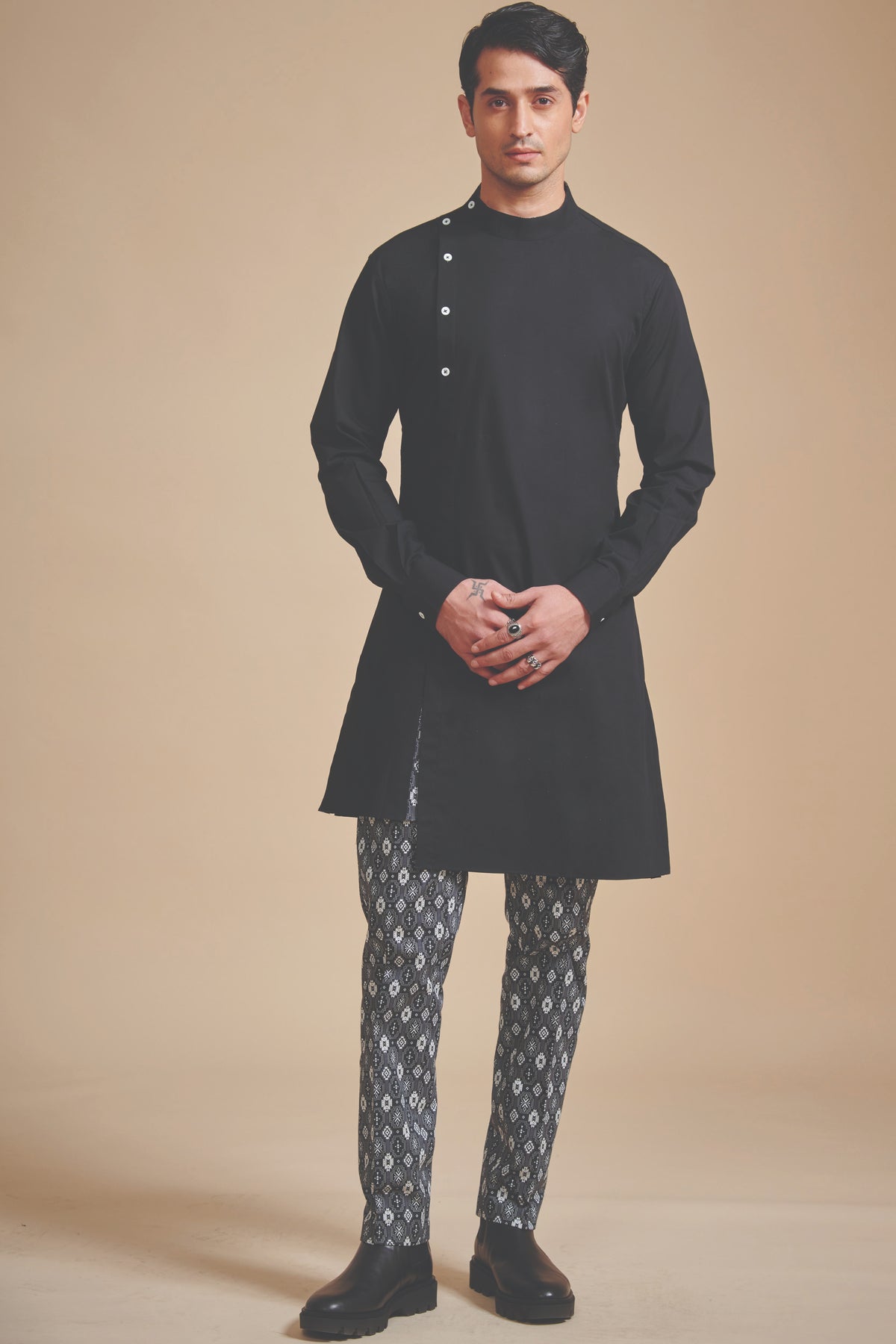 The Asymmetric Shirt Kurta