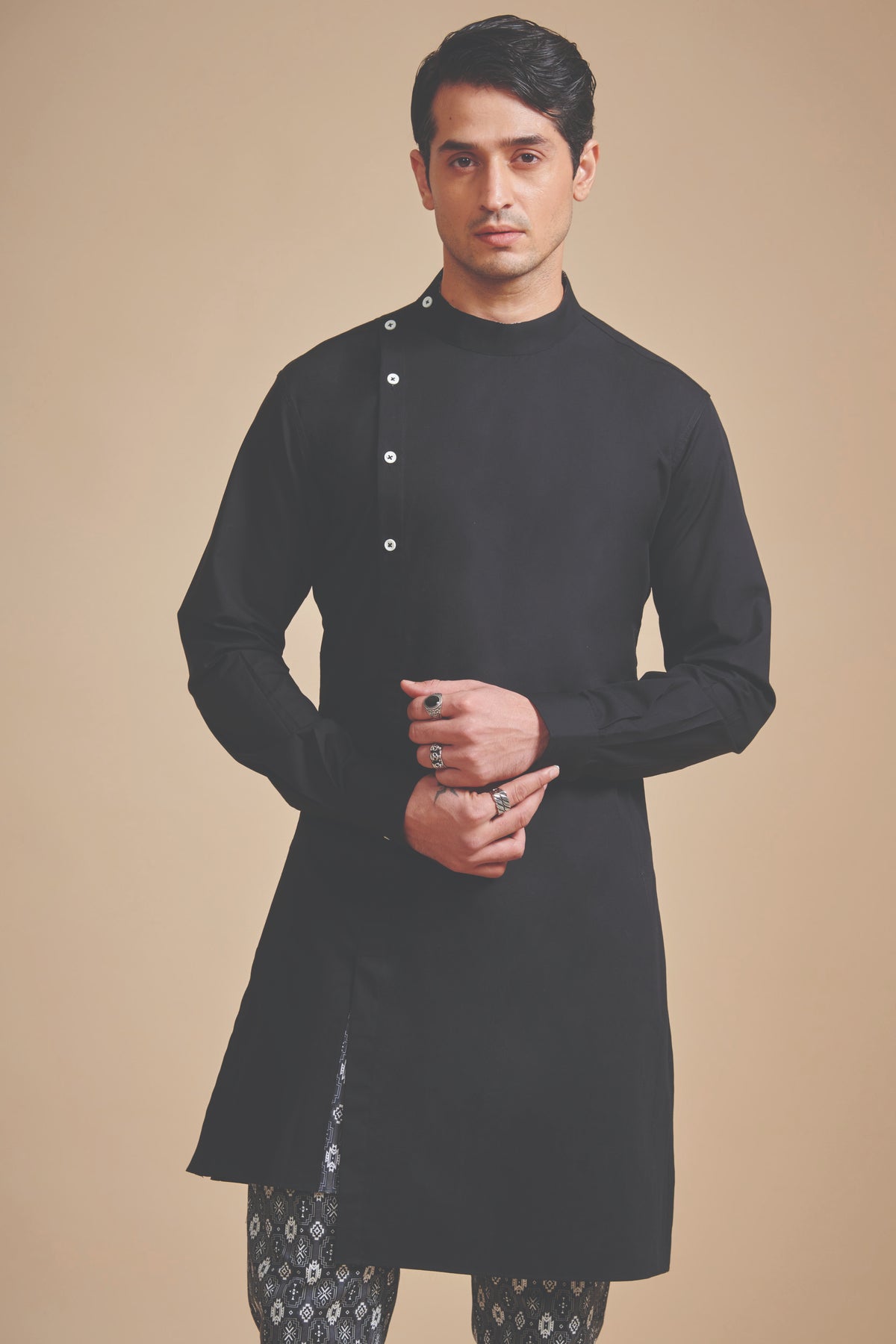 The Asymmetric Shirt Kurta