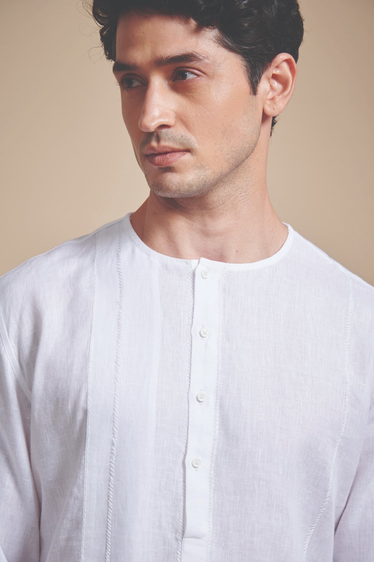 The Layered Round Neck Kurta