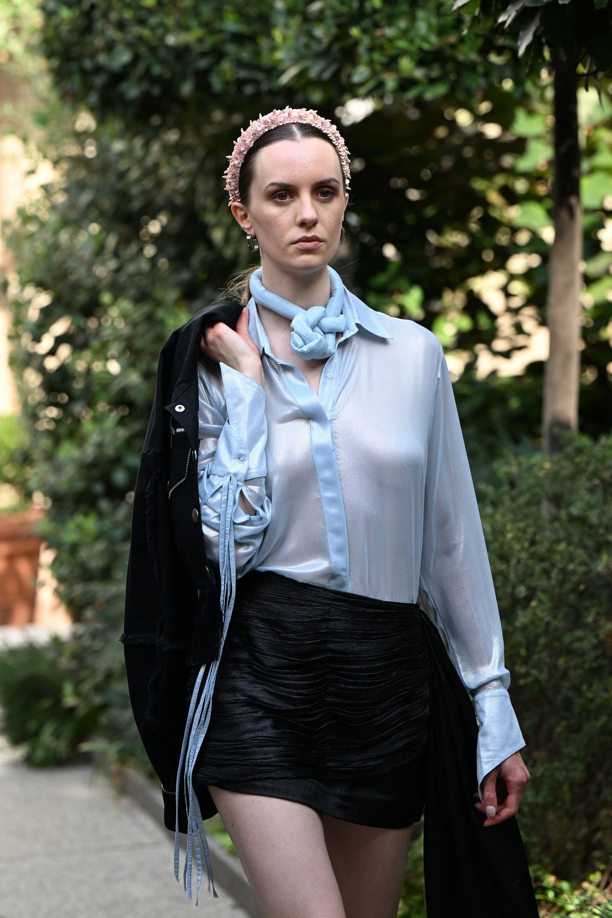 Glacial Glow Sheer Shirt