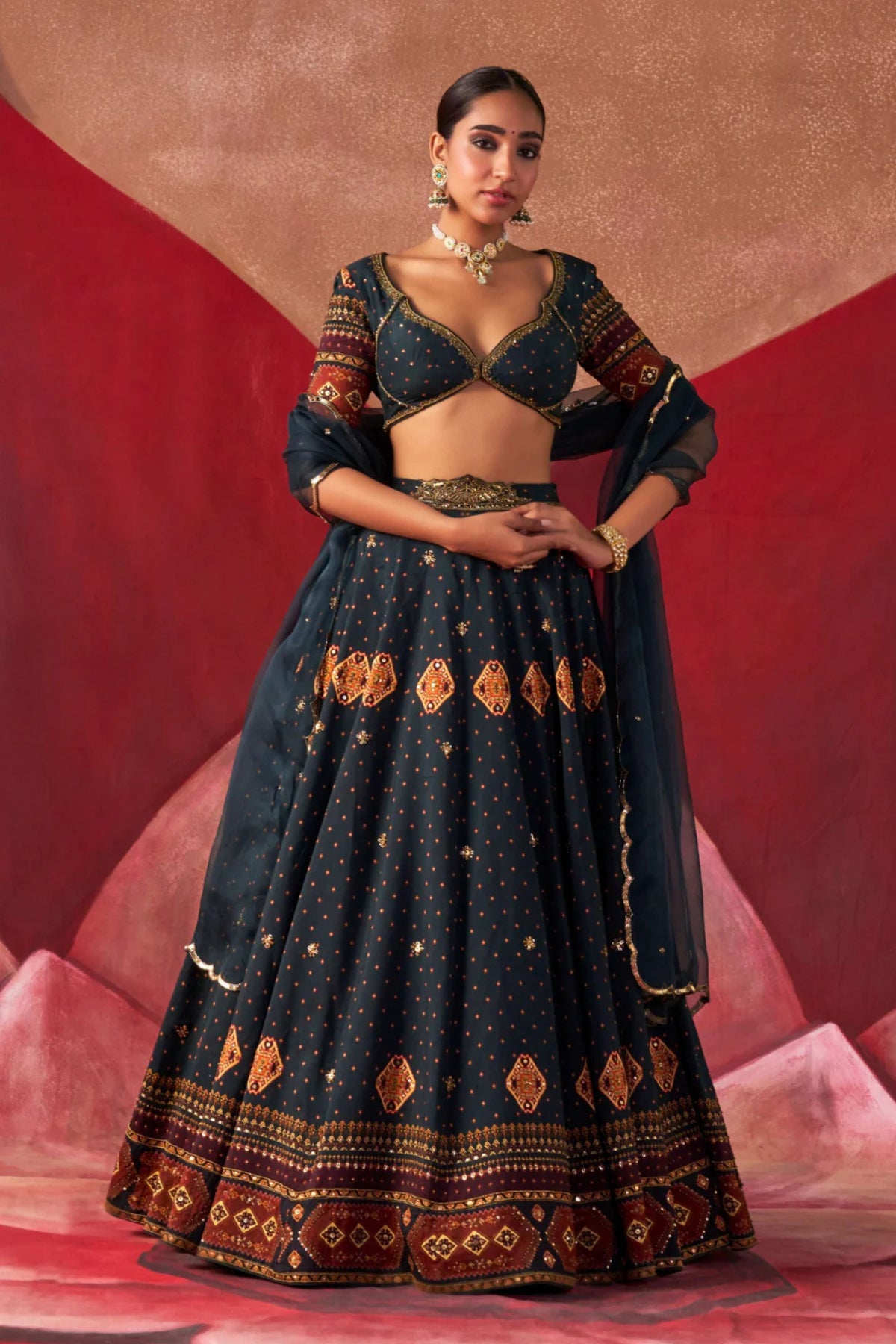 Menka Lehenga Set