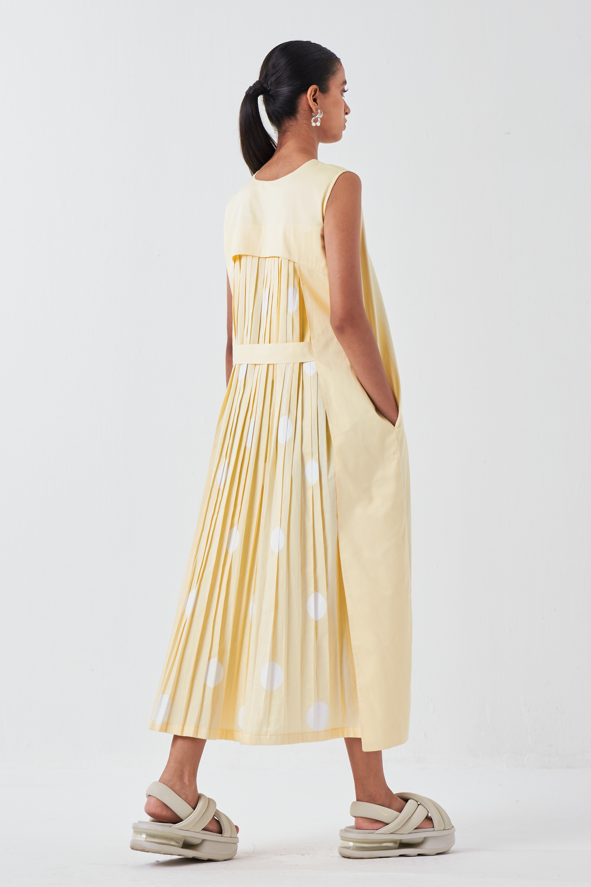 Butter Back Pleat Dress