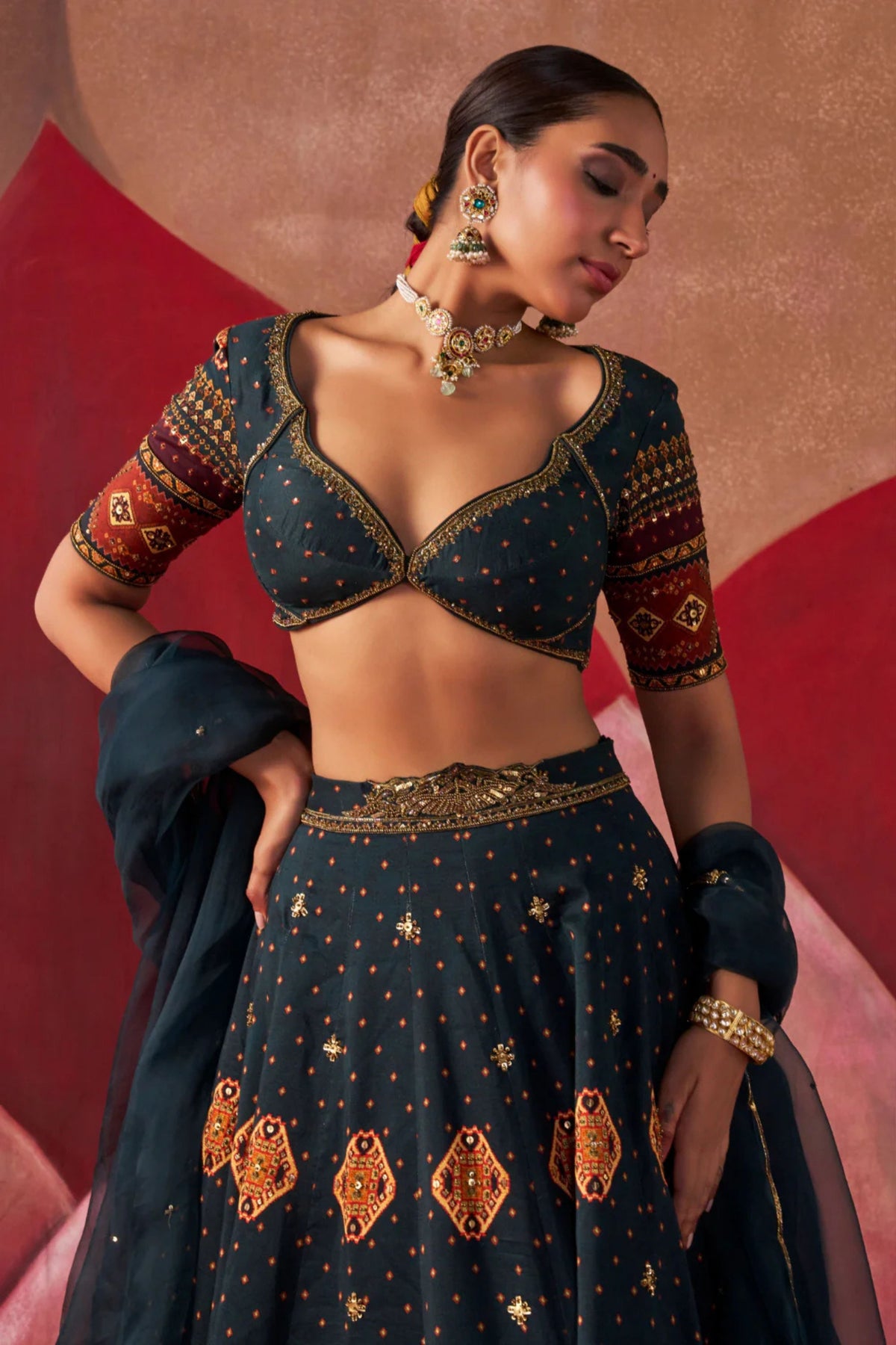 Menka Lehenga Set