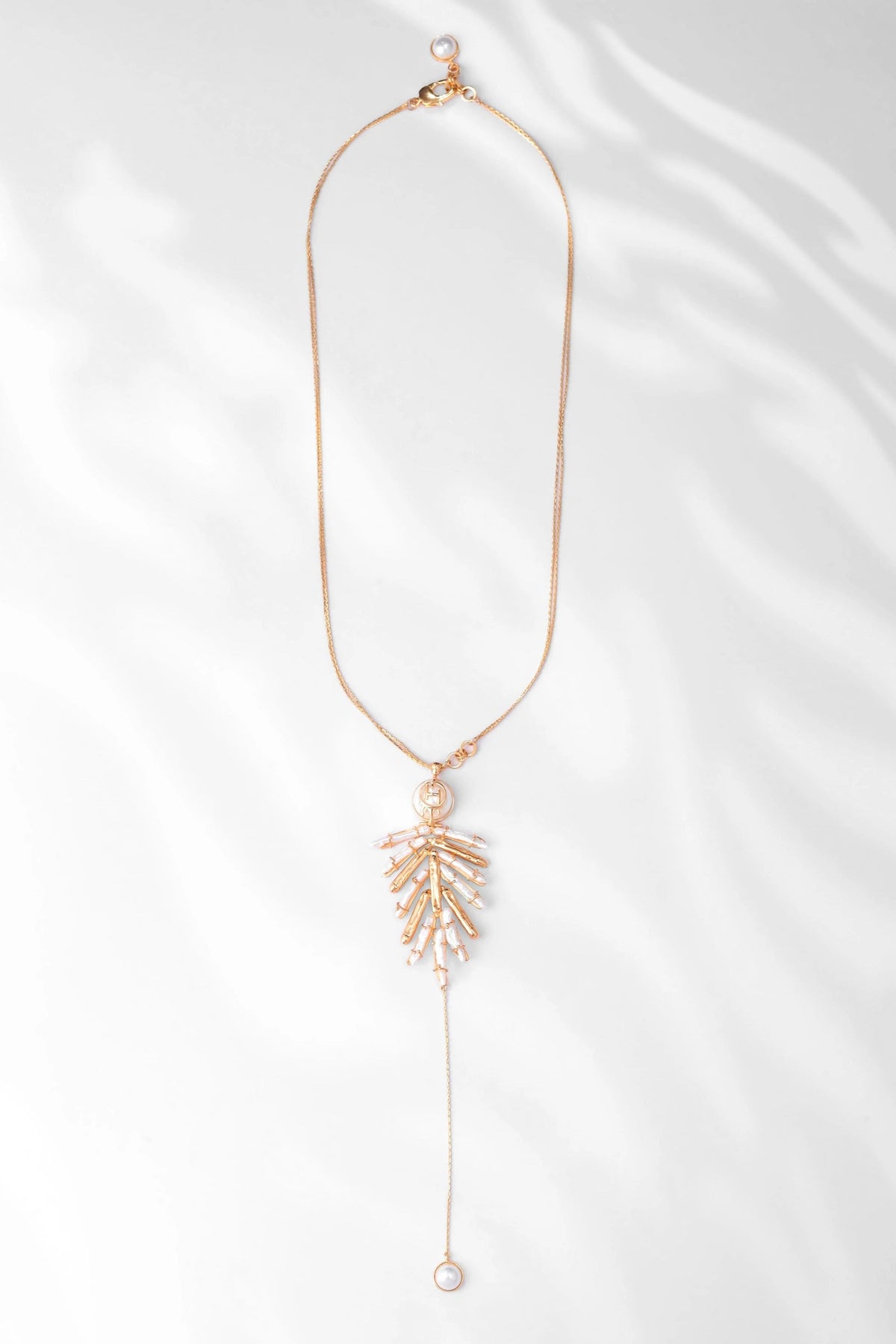 River Rose Drop Necklace