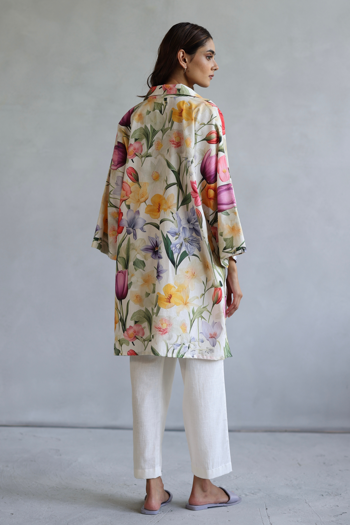 Multi Tulip Kaftan