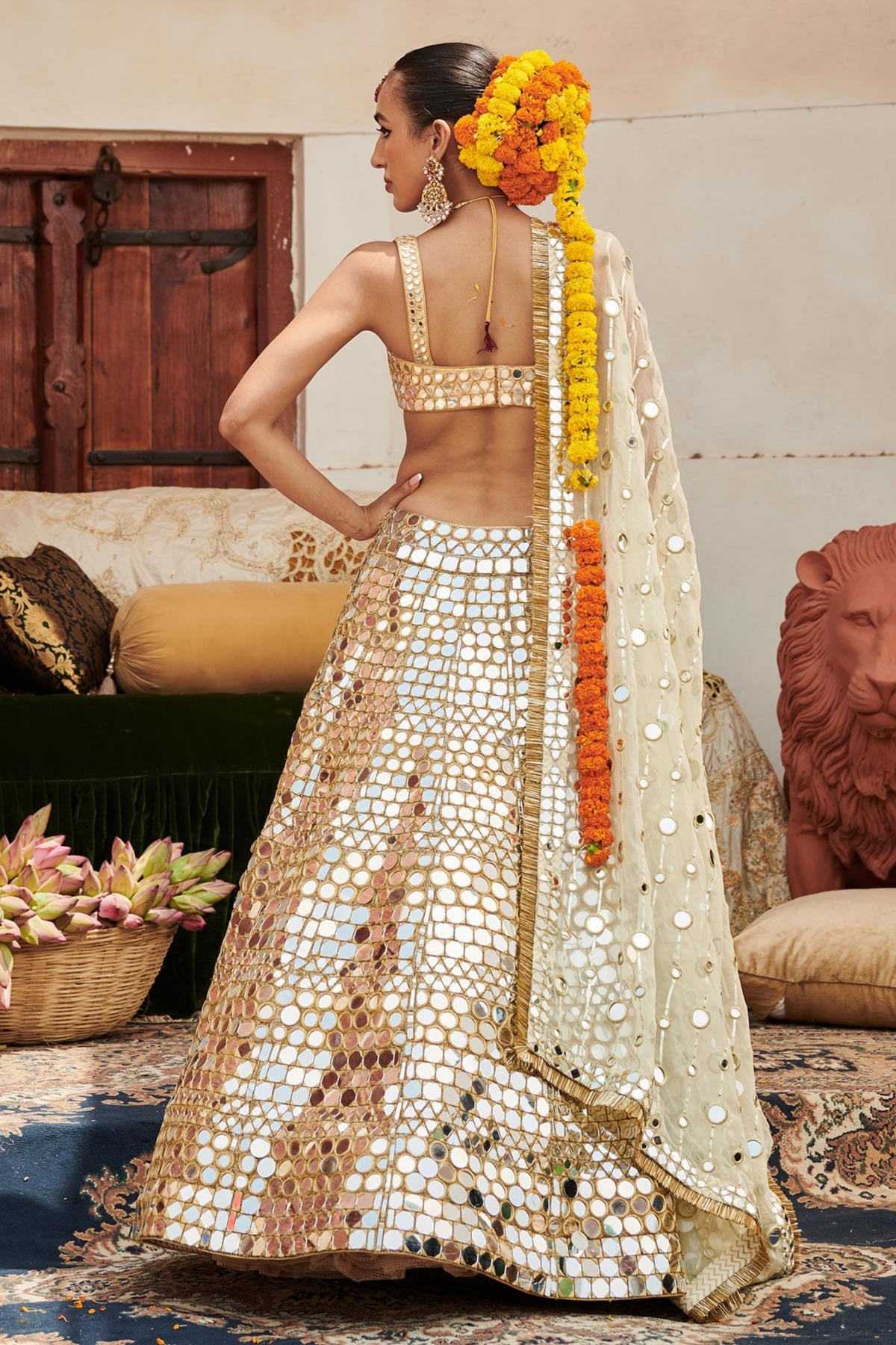 Sheesh Mahal Lehenga Set