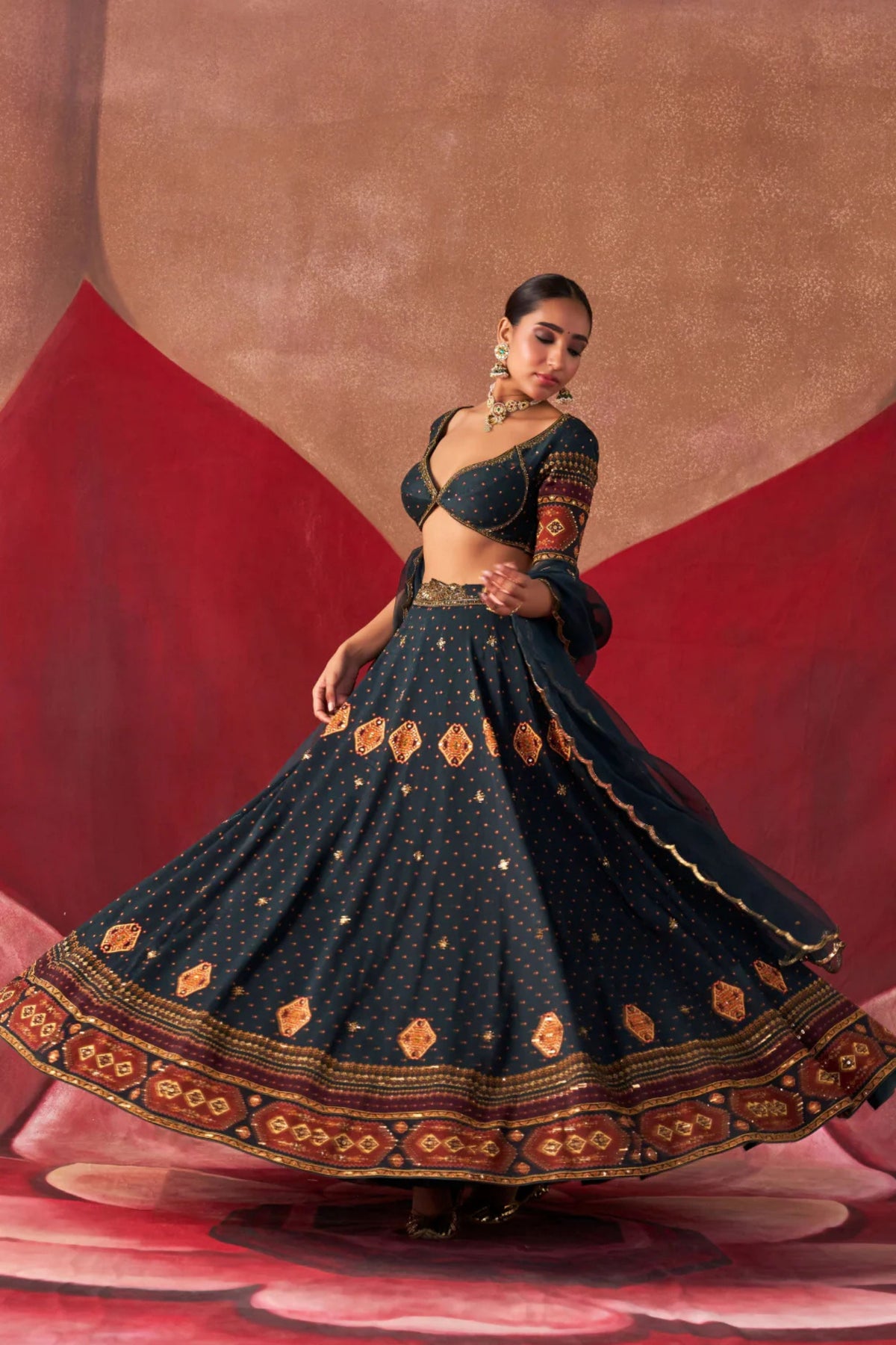 Menka Lehenga Set