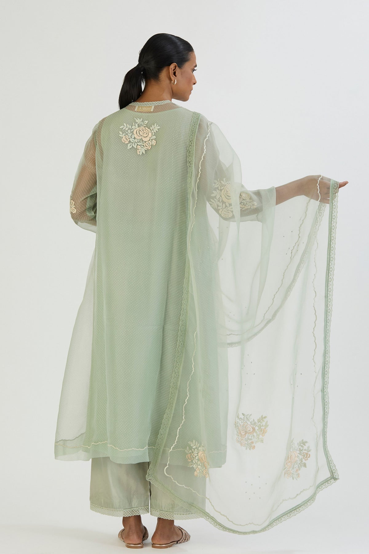 Sage Blue Janki Dupatta