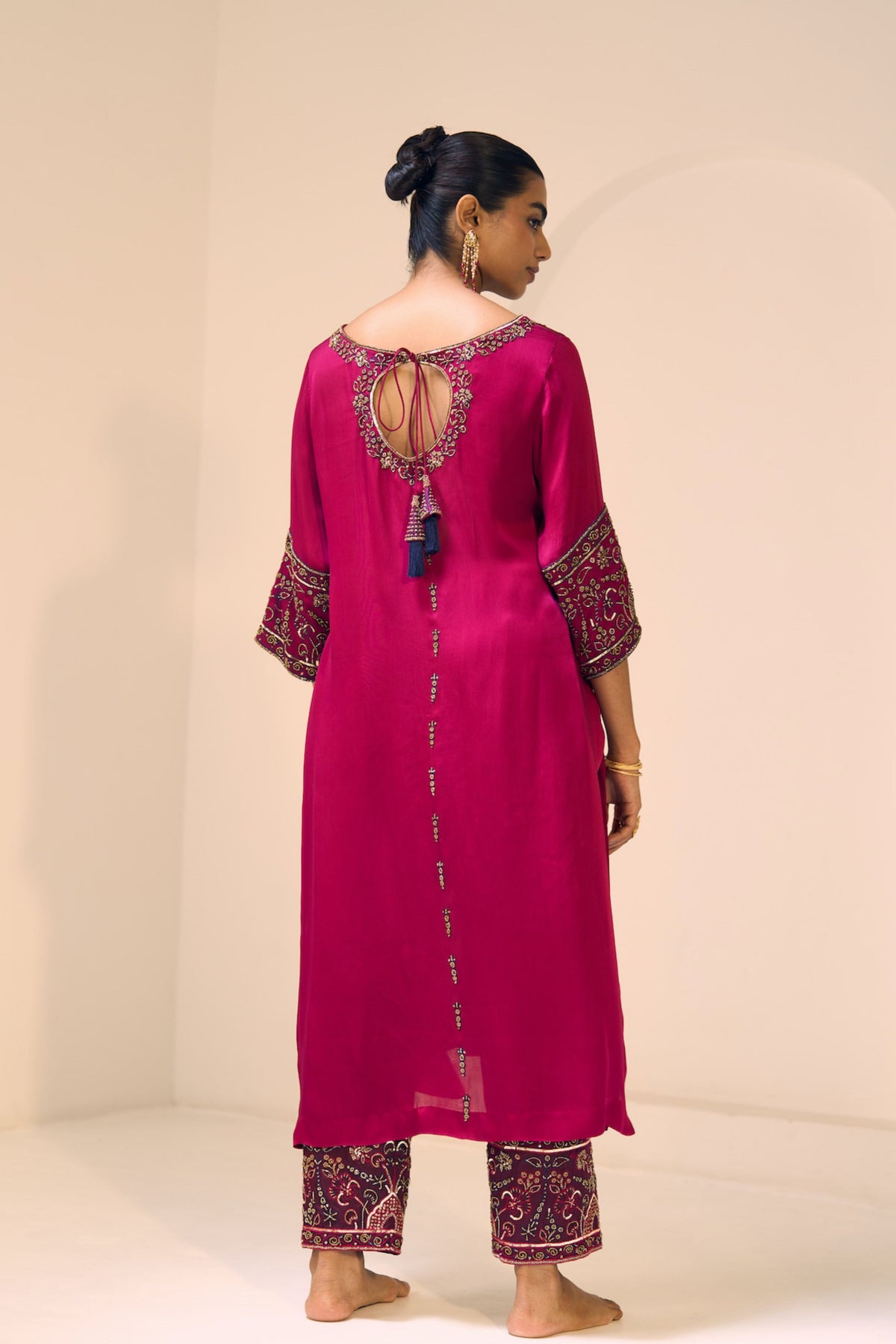 Pink Taara Kurta Set