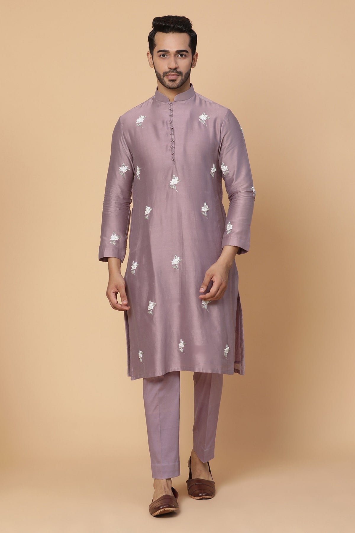 Purple Plum Kurta Set