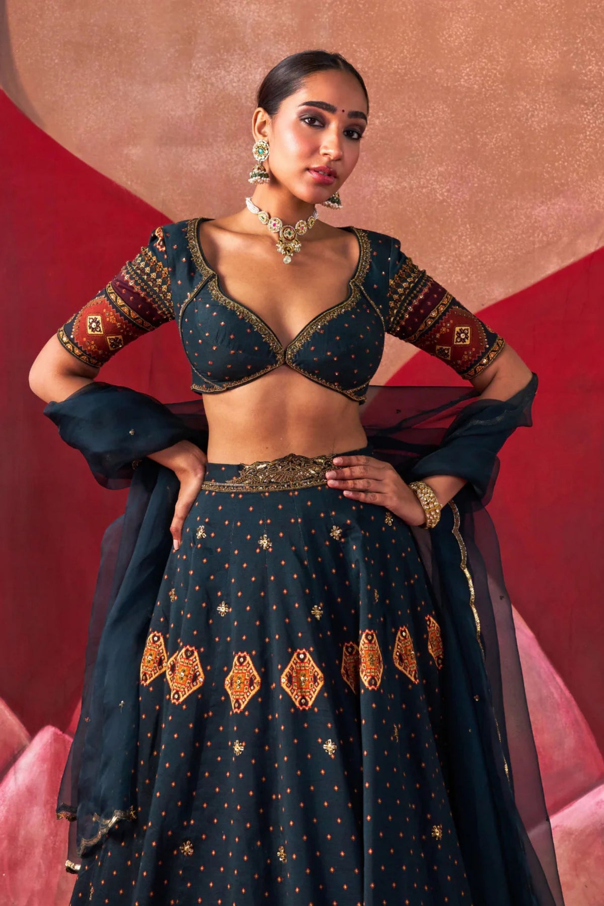 Menka Lehenga Set