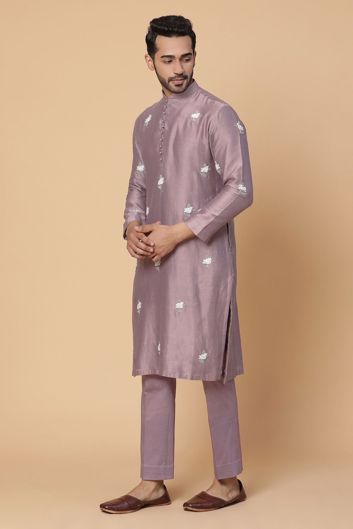 Purple Plum Kurta Set