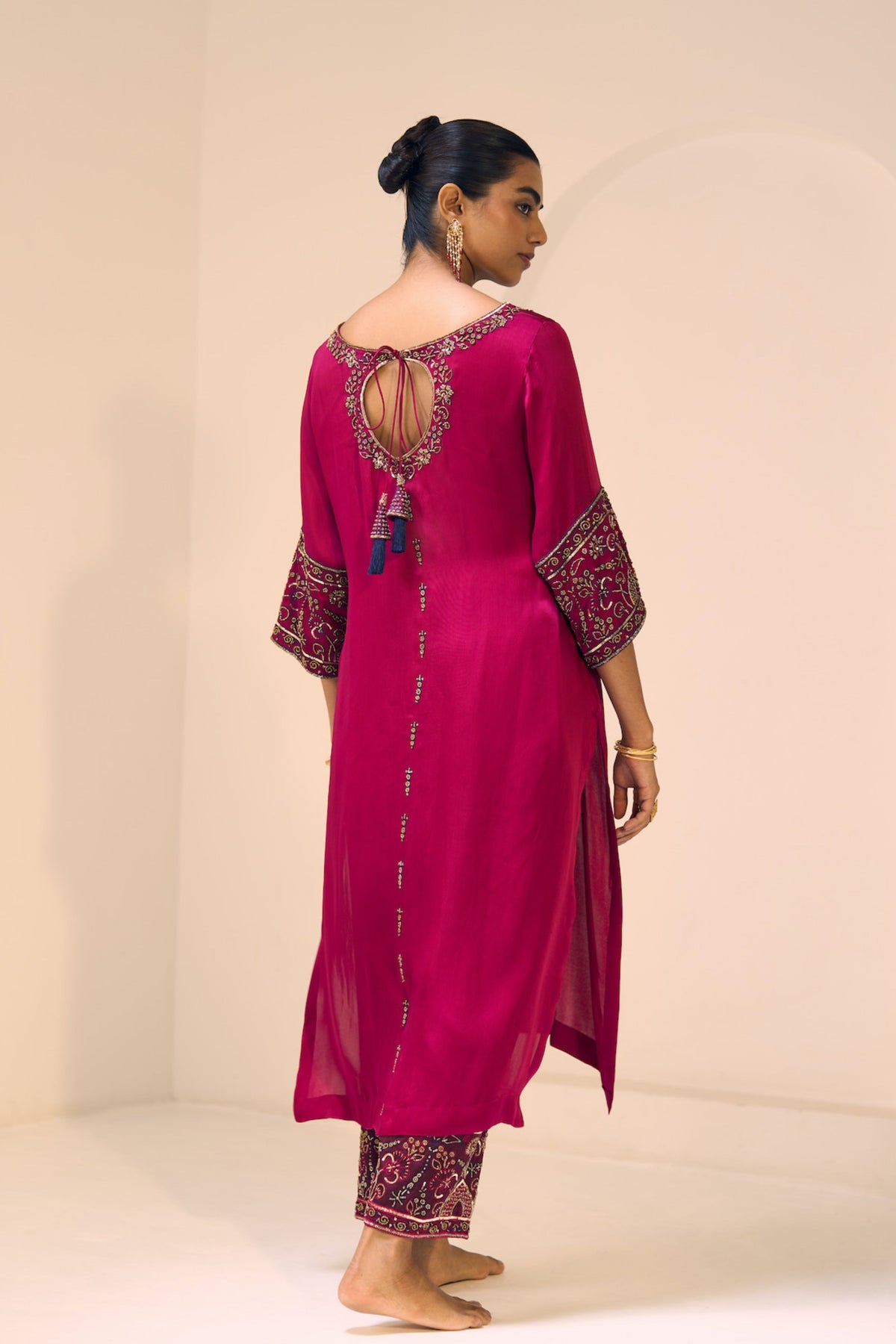 Pink Taara Kurta Set