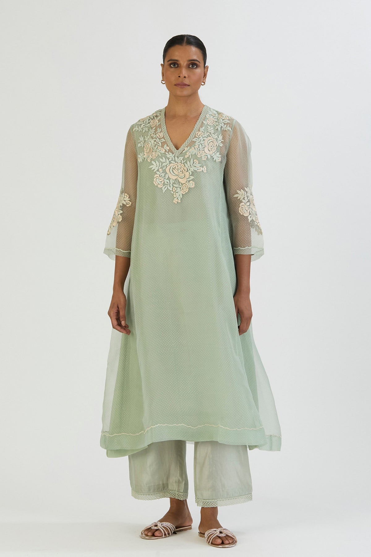 Blue Janki Kurta and Pant