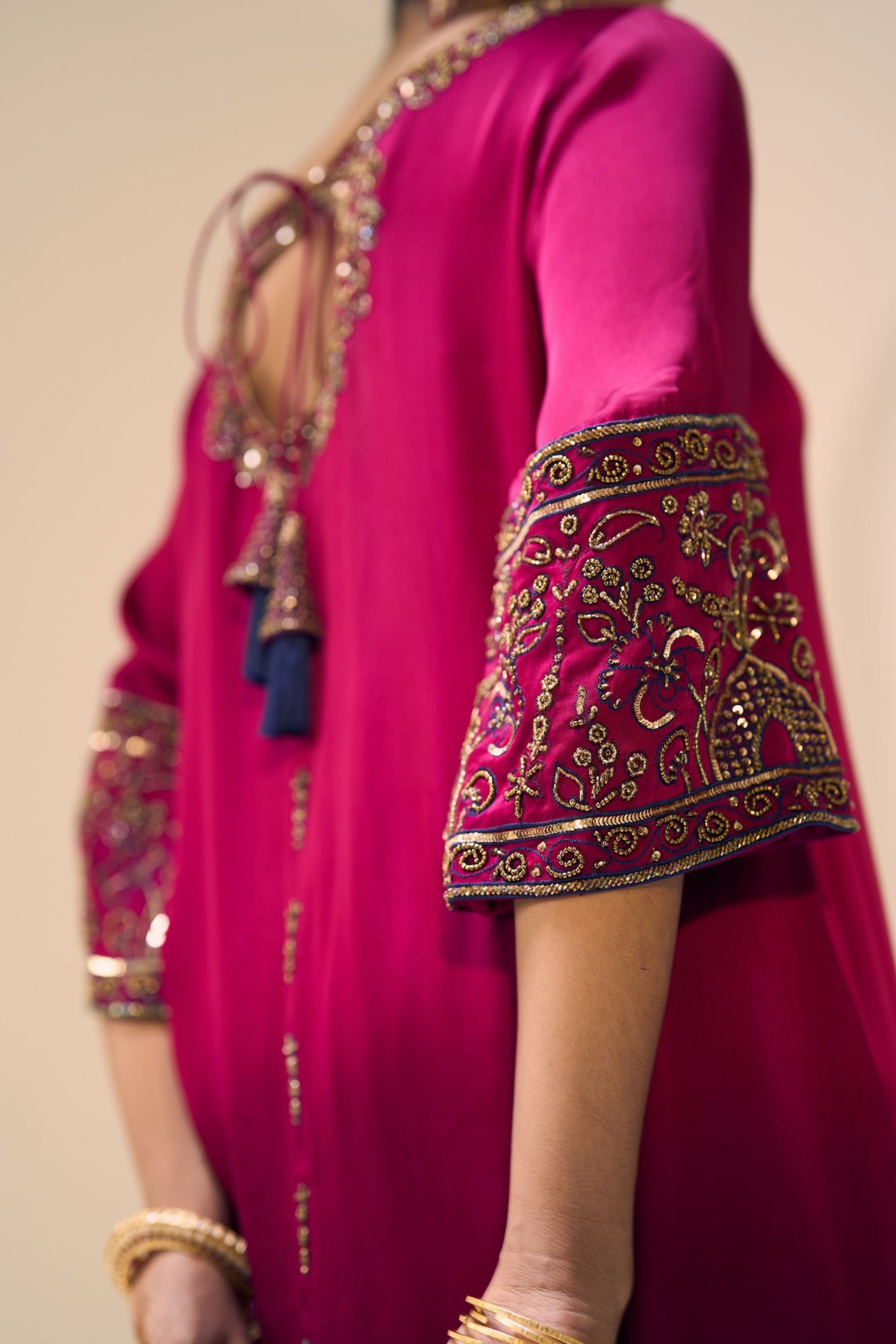 Pink Taara Kurta Set