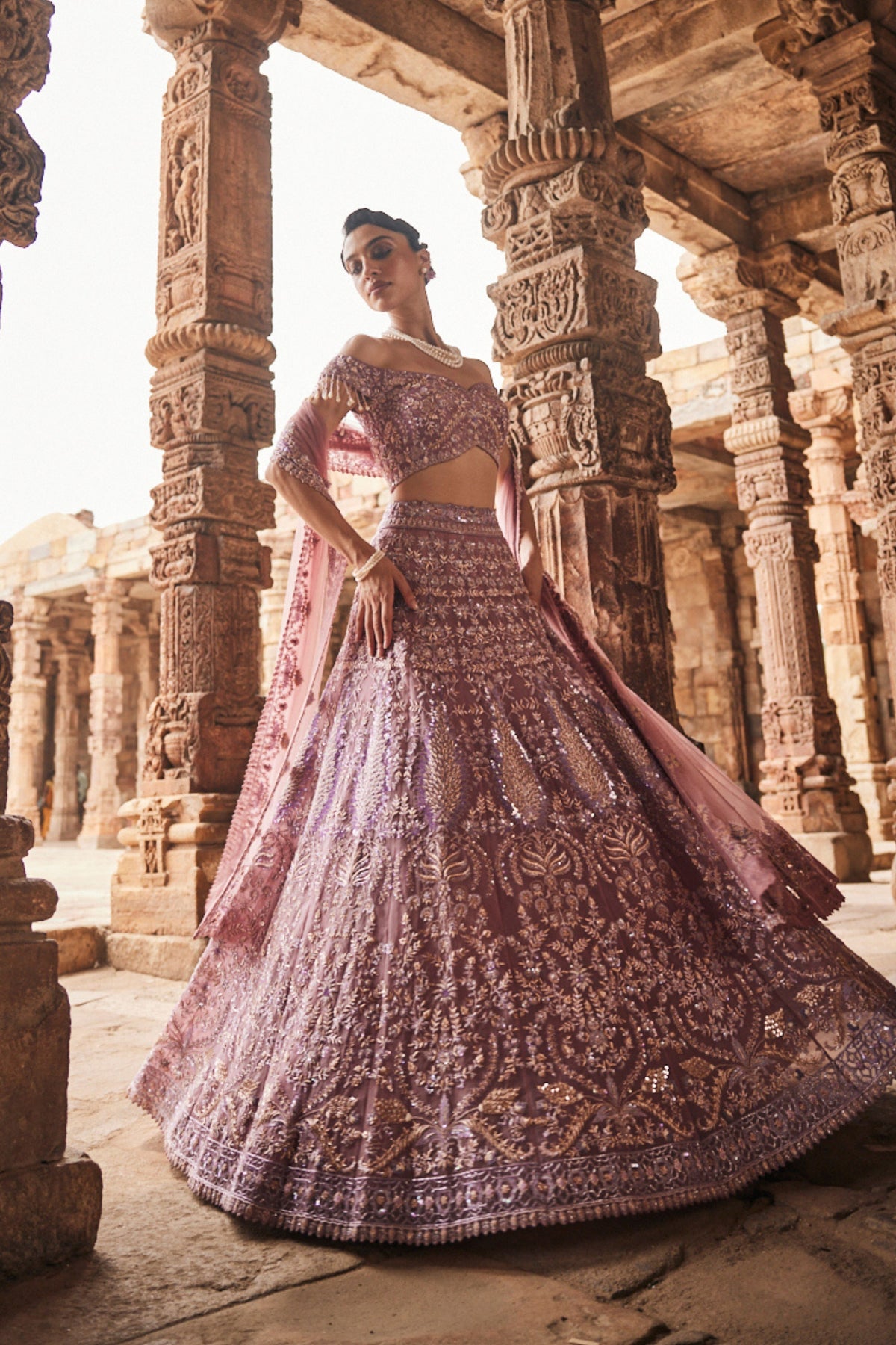 Fialova Lehenga Set