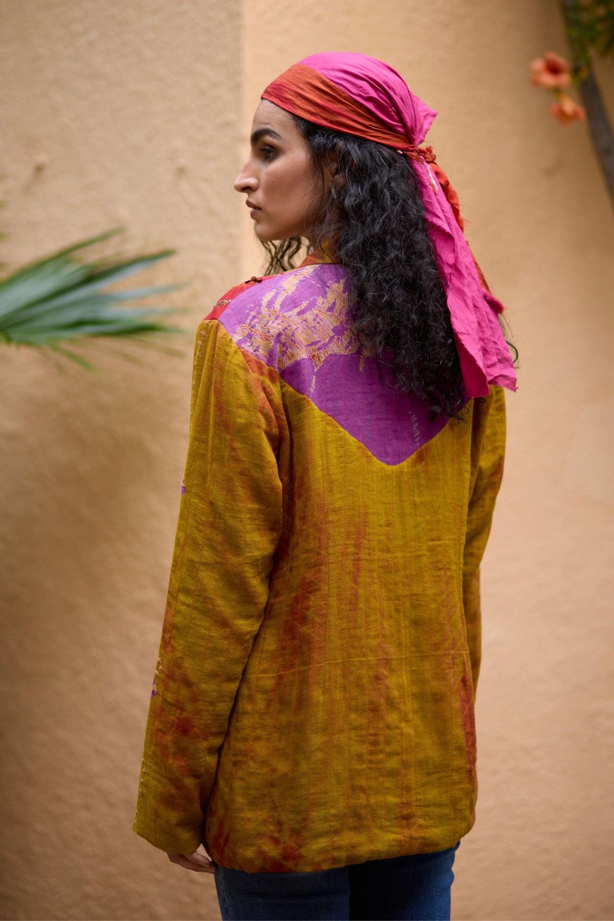 Badhni and Hand Embroidered Jacket