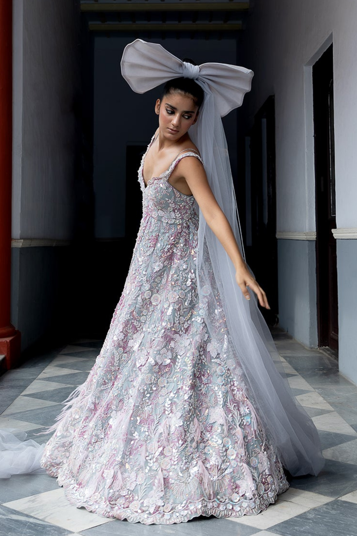 Signature Embroidered Dreamscape Bridal Gown