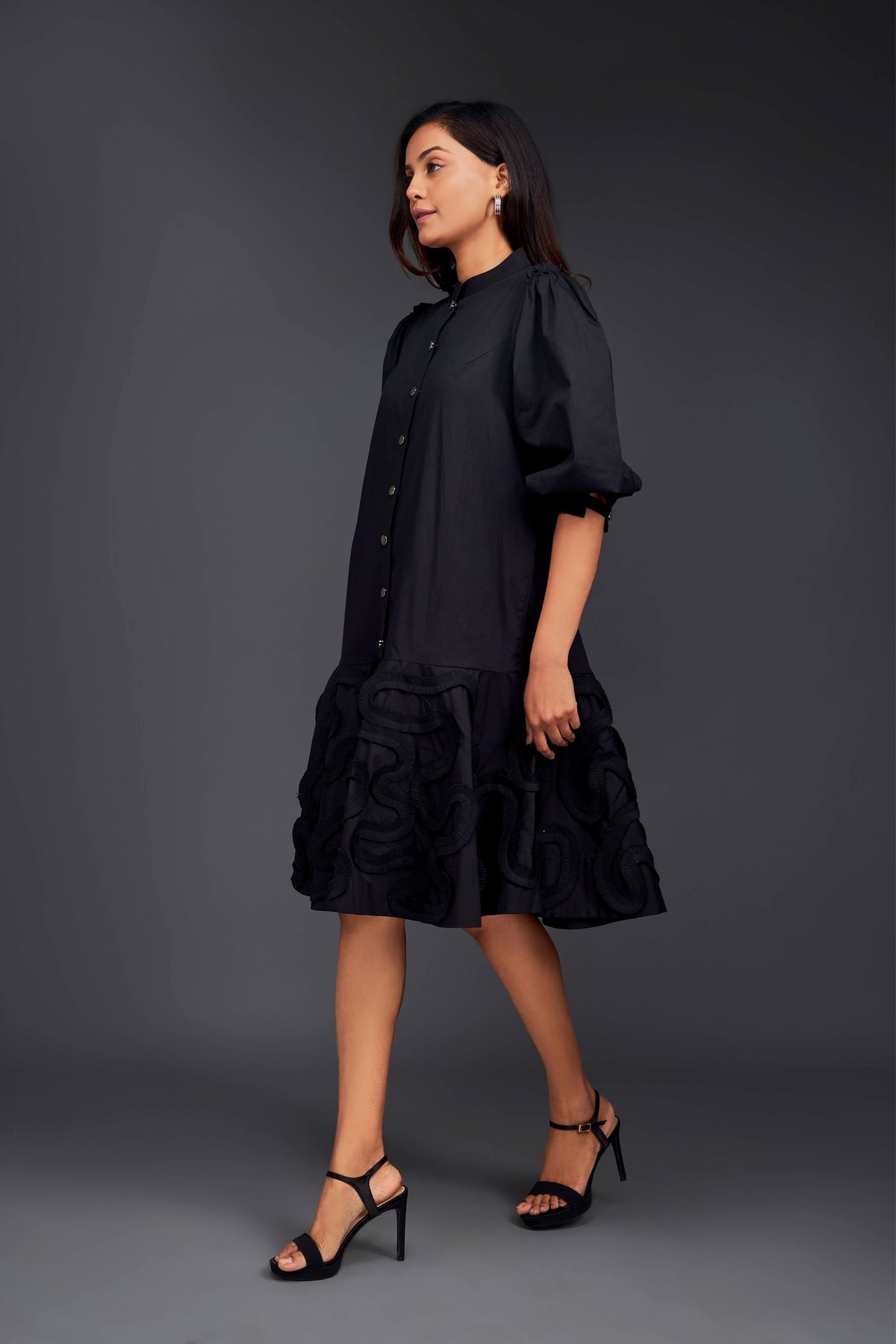 Black Frill Dress