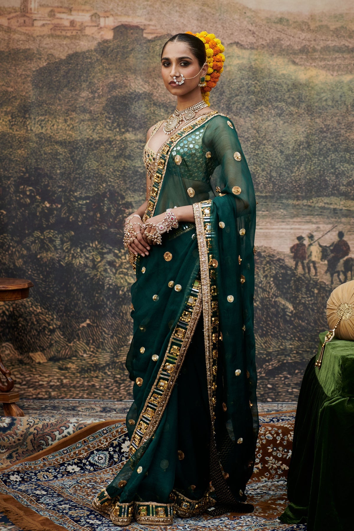 Pallavita Saree Set